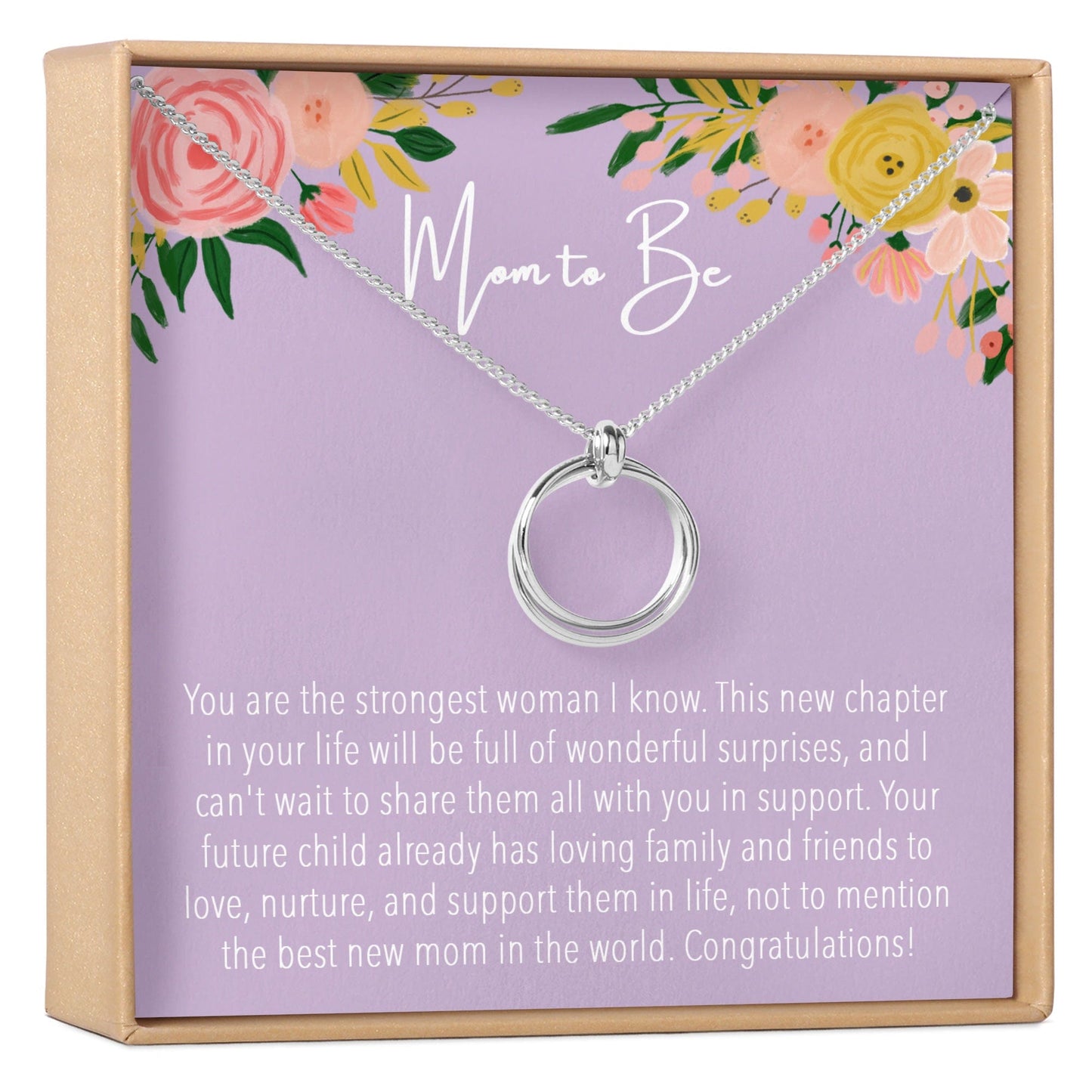 Expecting Mom Necklace, Multiple Styles