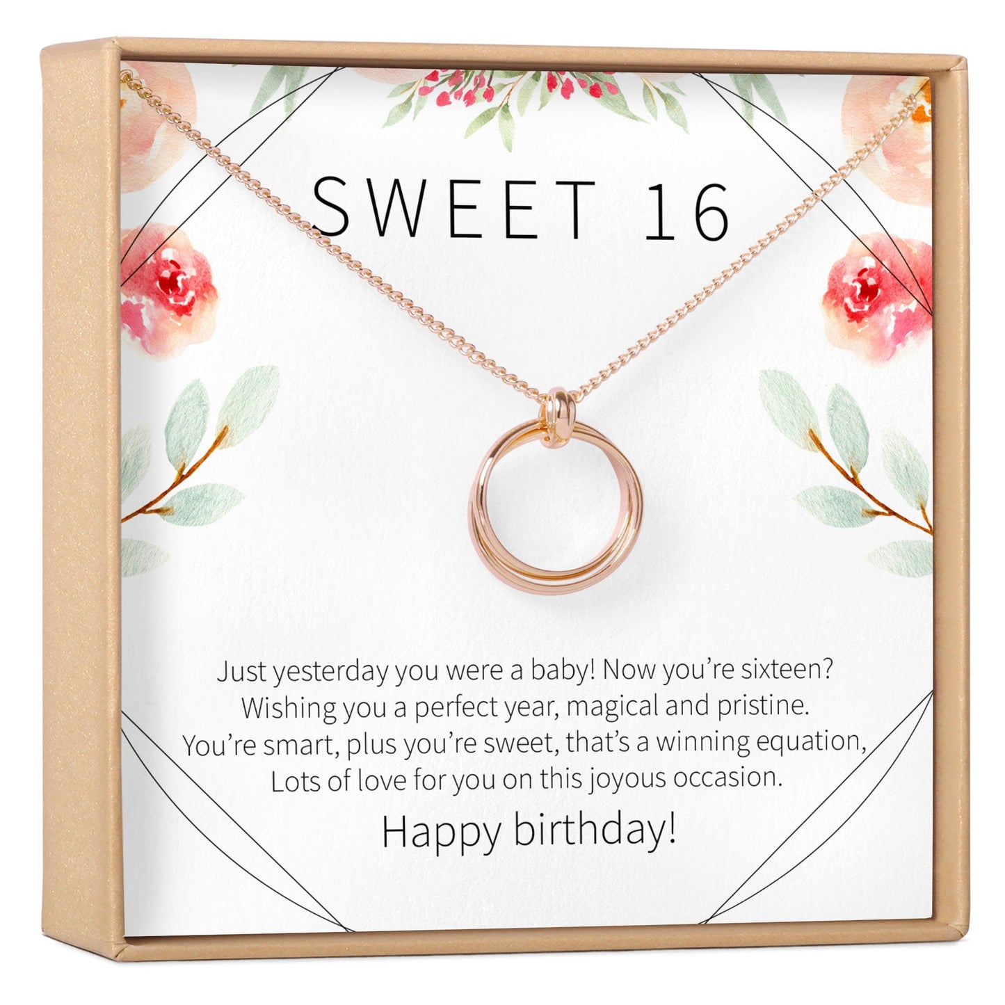 Sweet 16 Necklace, Multiple Styles