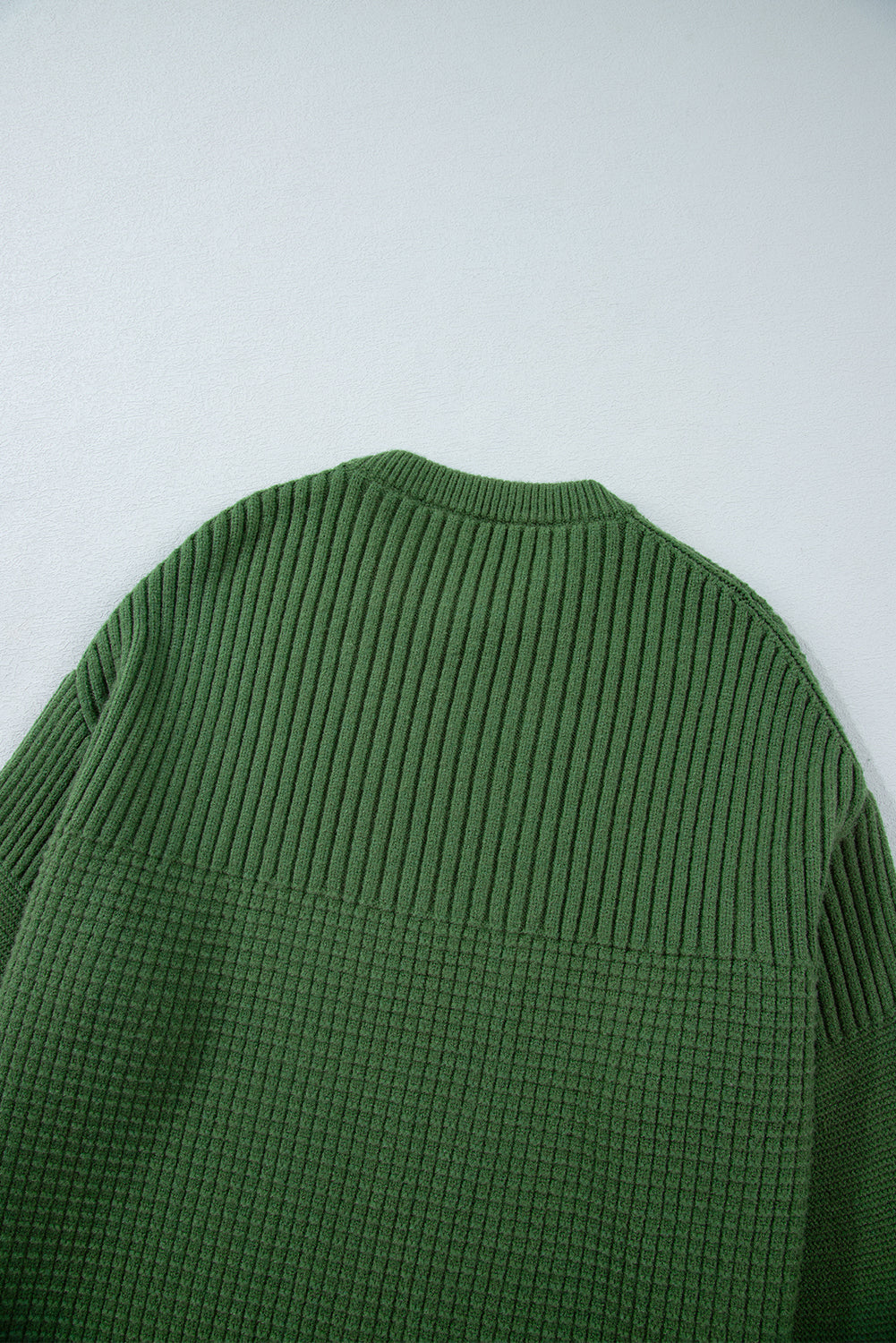 Julietta Mixed Textured Knitted Sweater