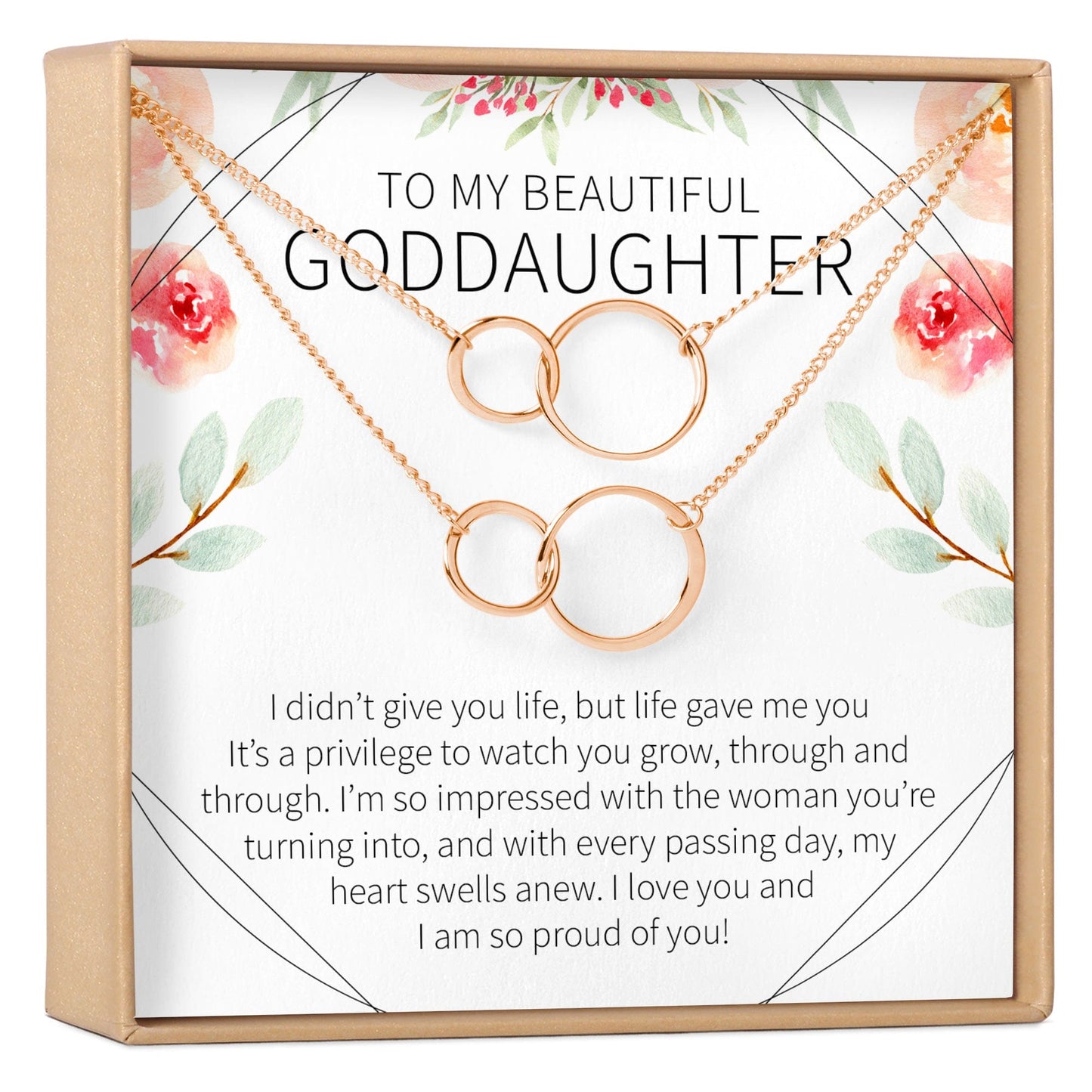Goddaughter Necklace, Multiple Styles