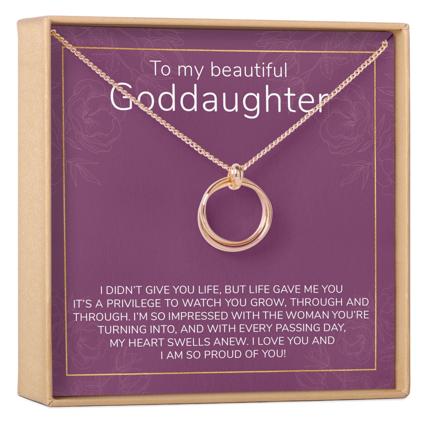 Goddaughter Necklace, Multiple Styles