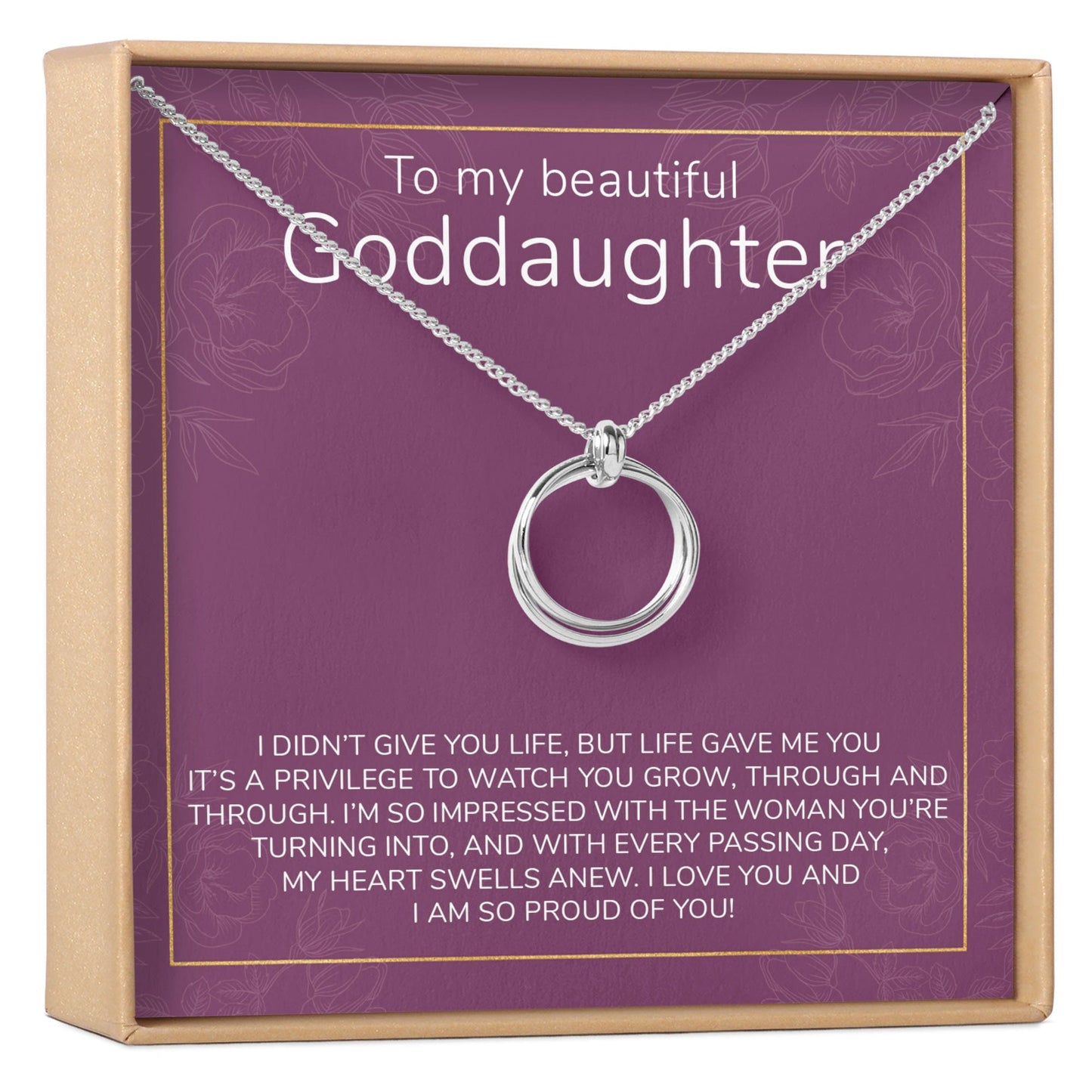Goddaughter Necklace, Multiple Styles