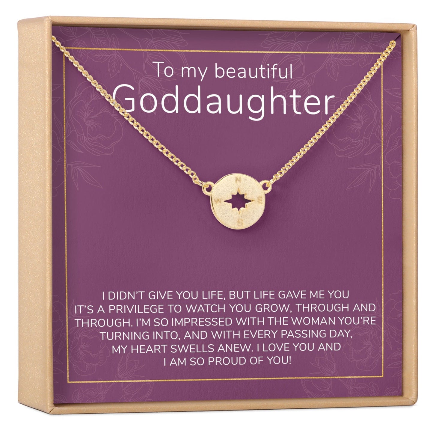 Goddaughter Necklace, Multiple Styles