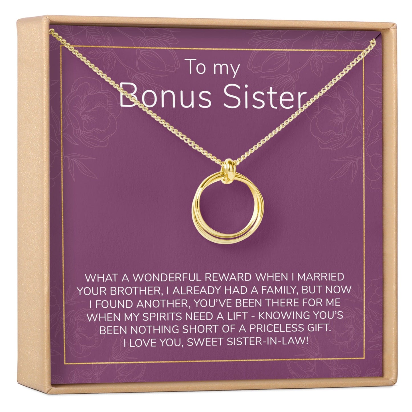 Sister-In-Law Necklace, Multiple Styles