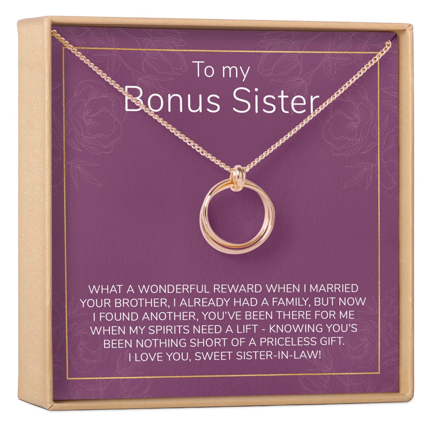 Sister-In-Law Necklace, Multiple Styles