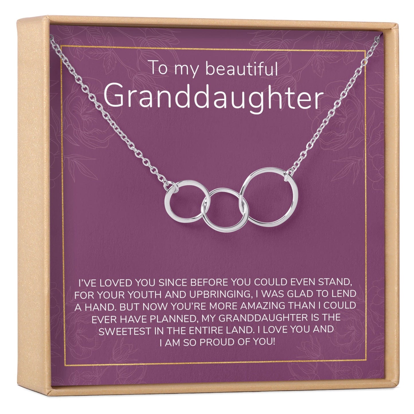 Granddaughter Necklace, Multiple Styles