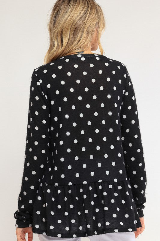 POLKA DOT TUNIC TOP