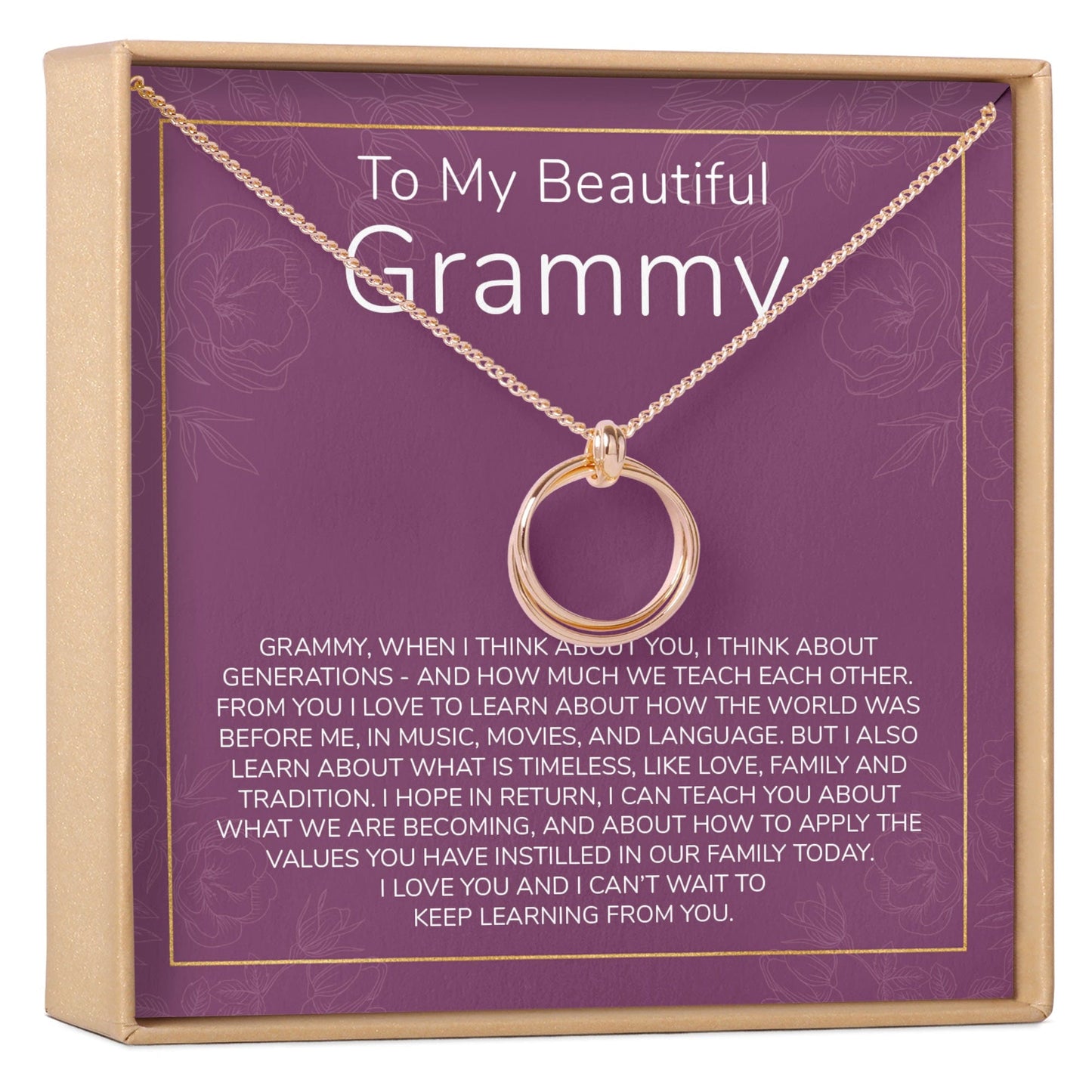 Grandmother Necklace, Multiple Styles