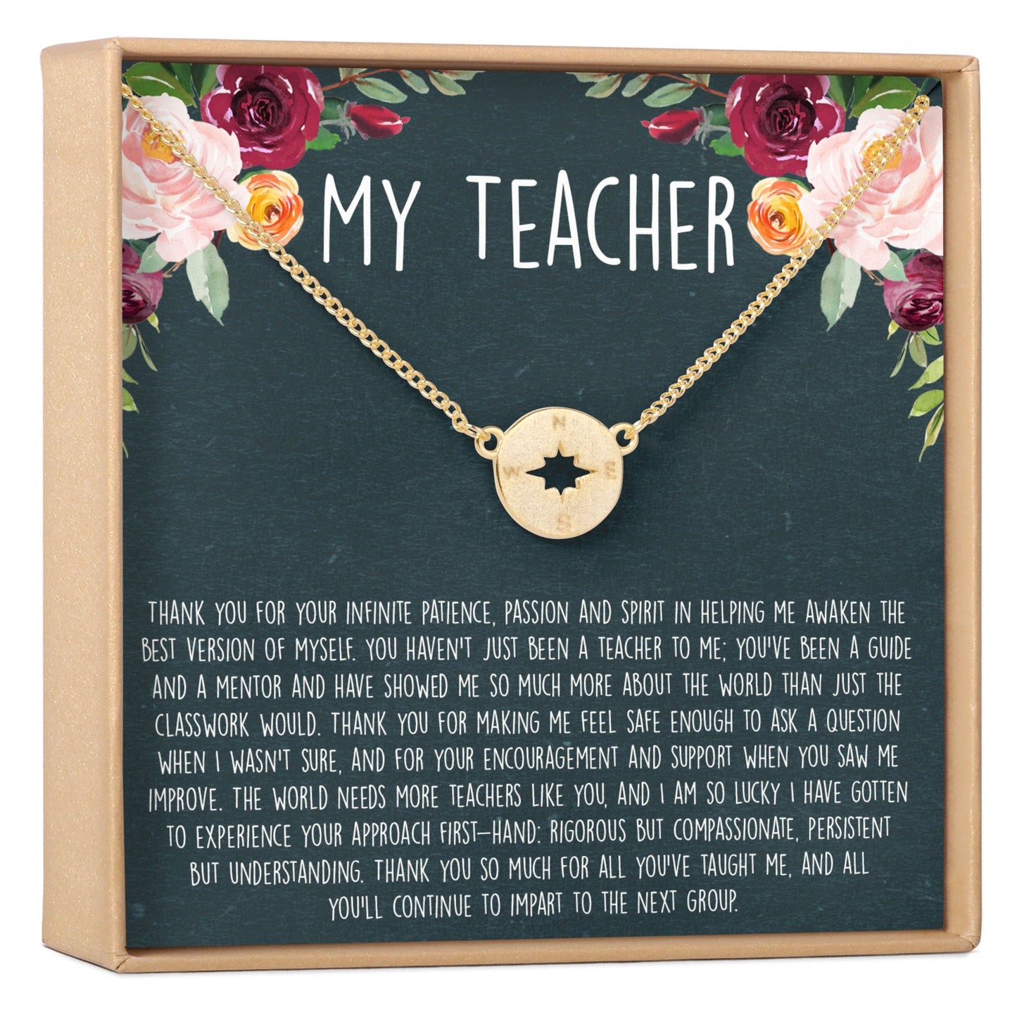 Teacher Necklace, Multiple Styles