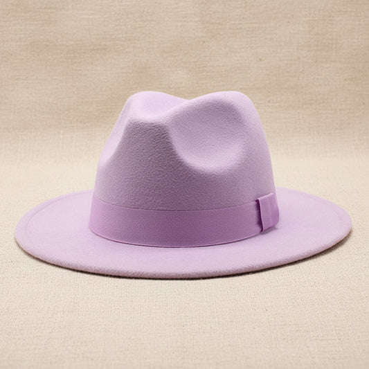 Wide Brim Bell Crown Wool Hat – Unisex Sun & Warmth Hat
