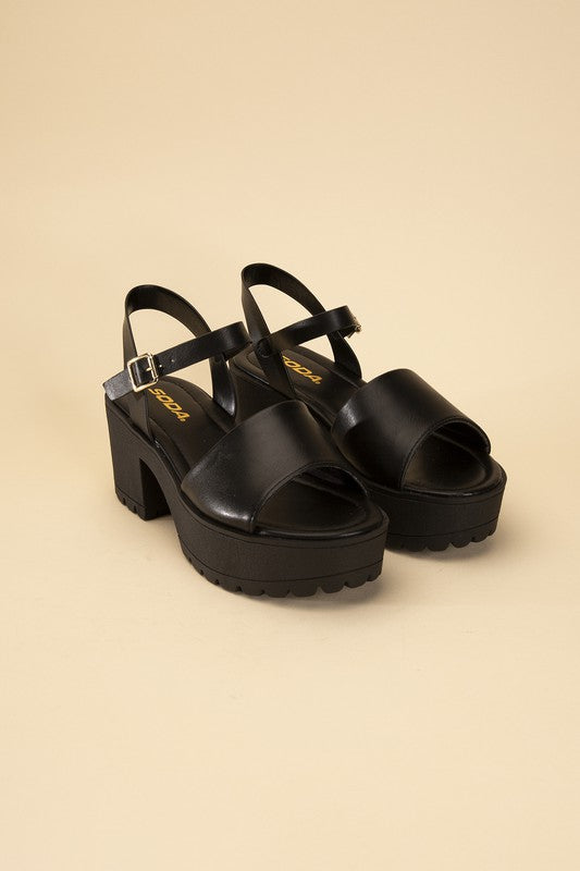 STACIE-S Platform Sandals