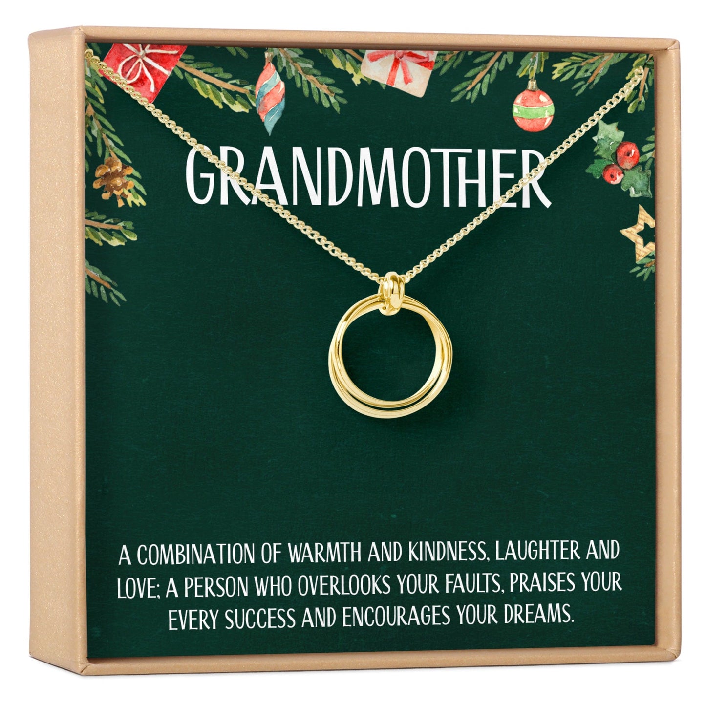 Christmas Gift for Grandmother Necklace, Multiple Styles