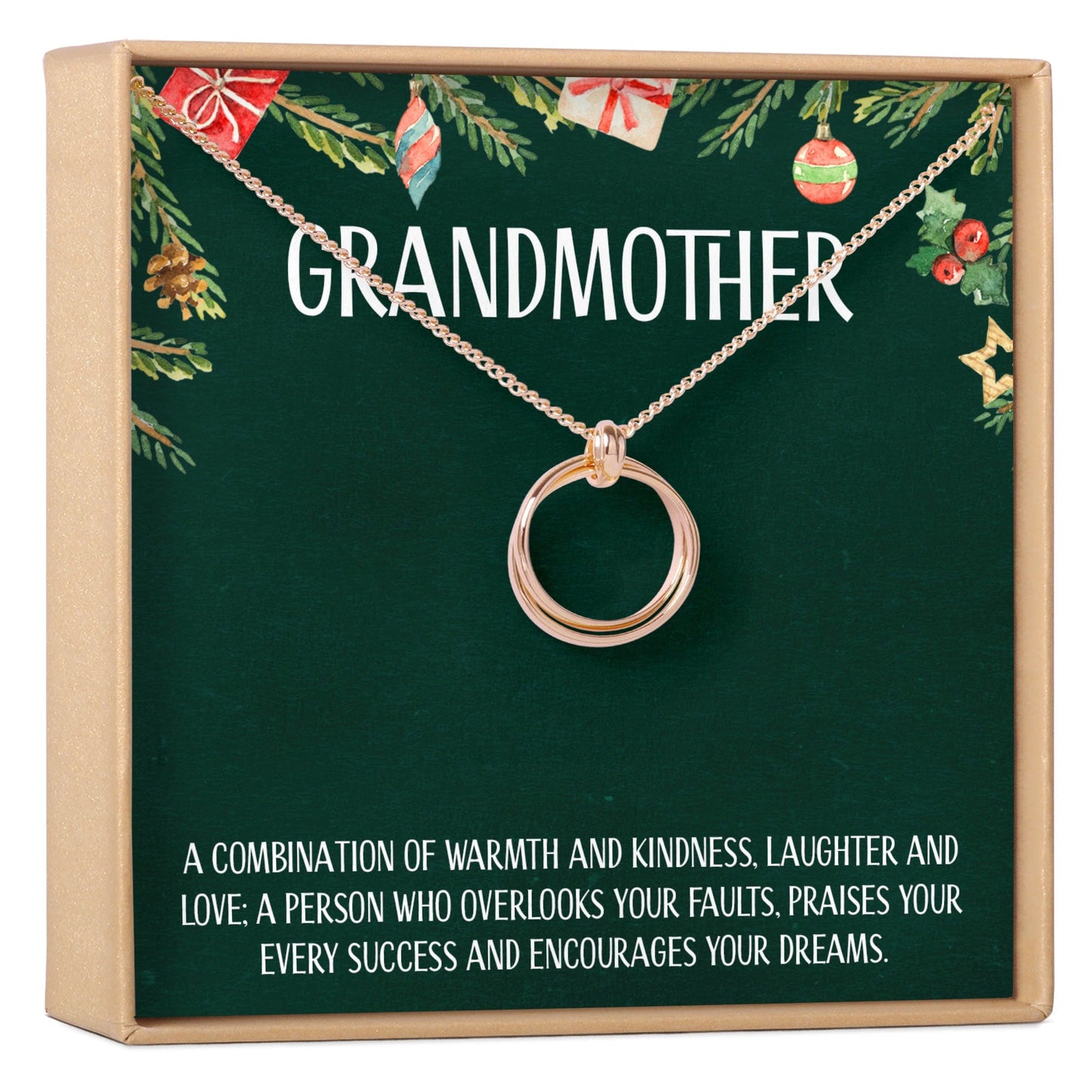 Christmas Gift for Grandmother Necklace, Multiple Styles