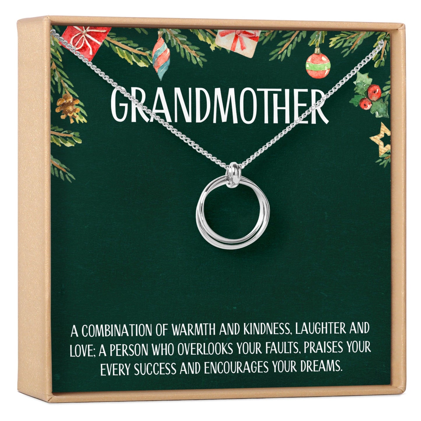Christmas Gift for Grandmother Necklace, Multiple Styles