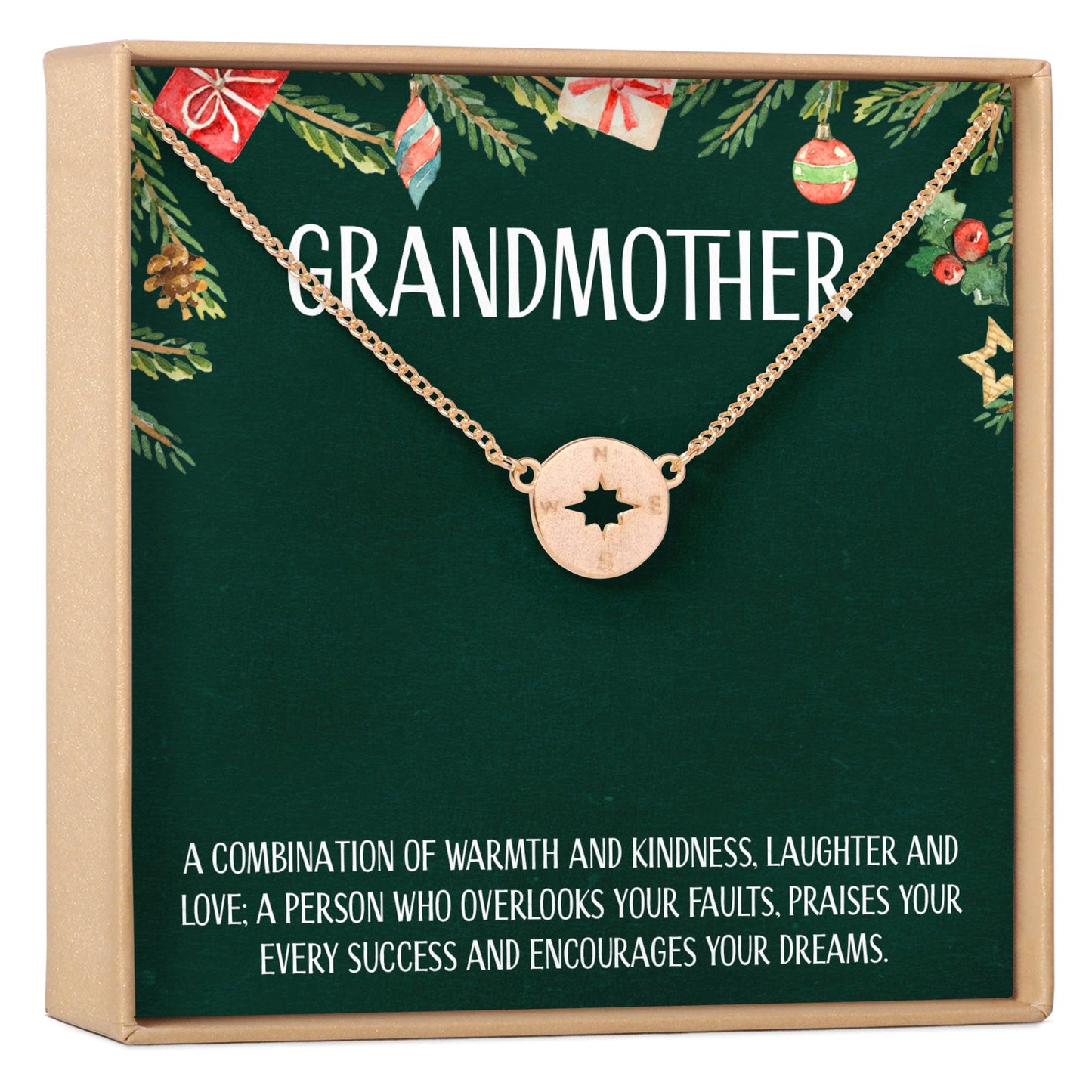 Christmas Gift for Grandmother Necklace, Multiple Styles