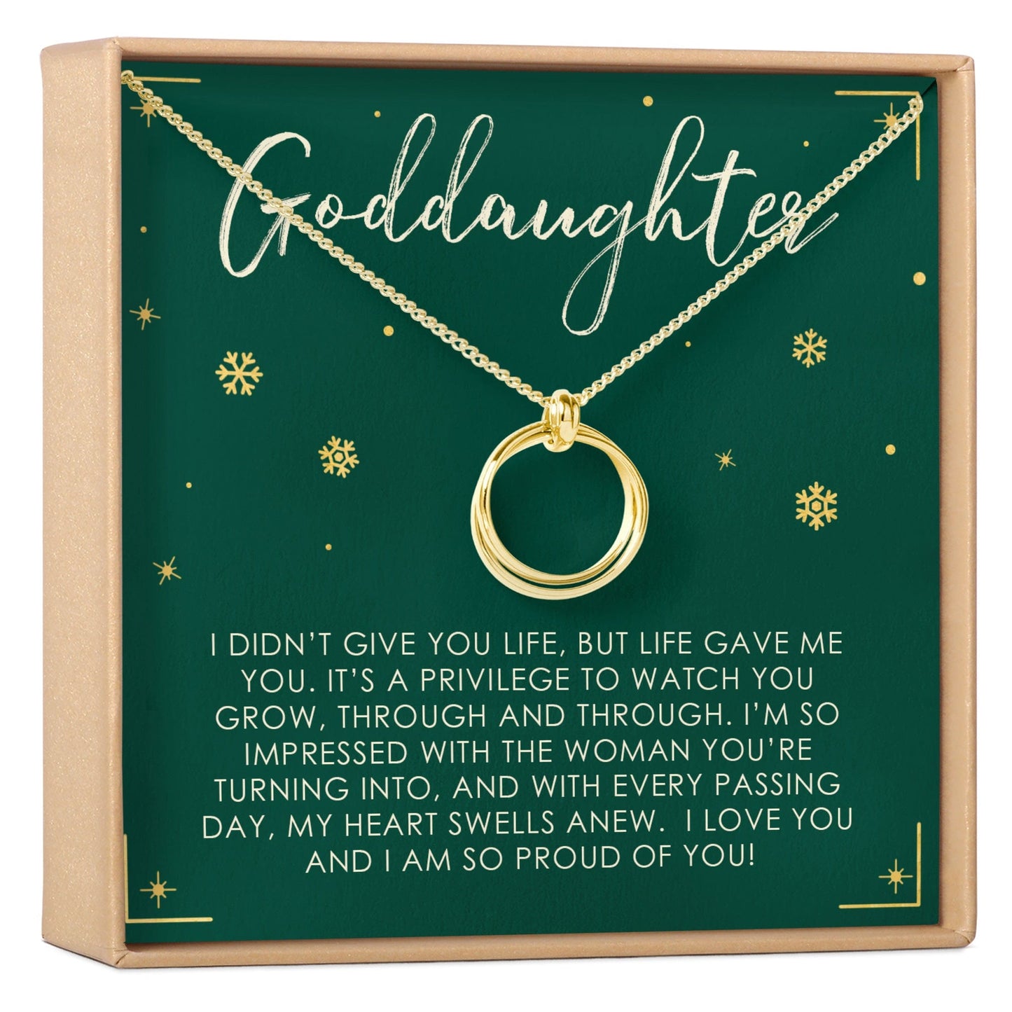 Christmas Gift for Goddaughter Necklace, Multiple Styles