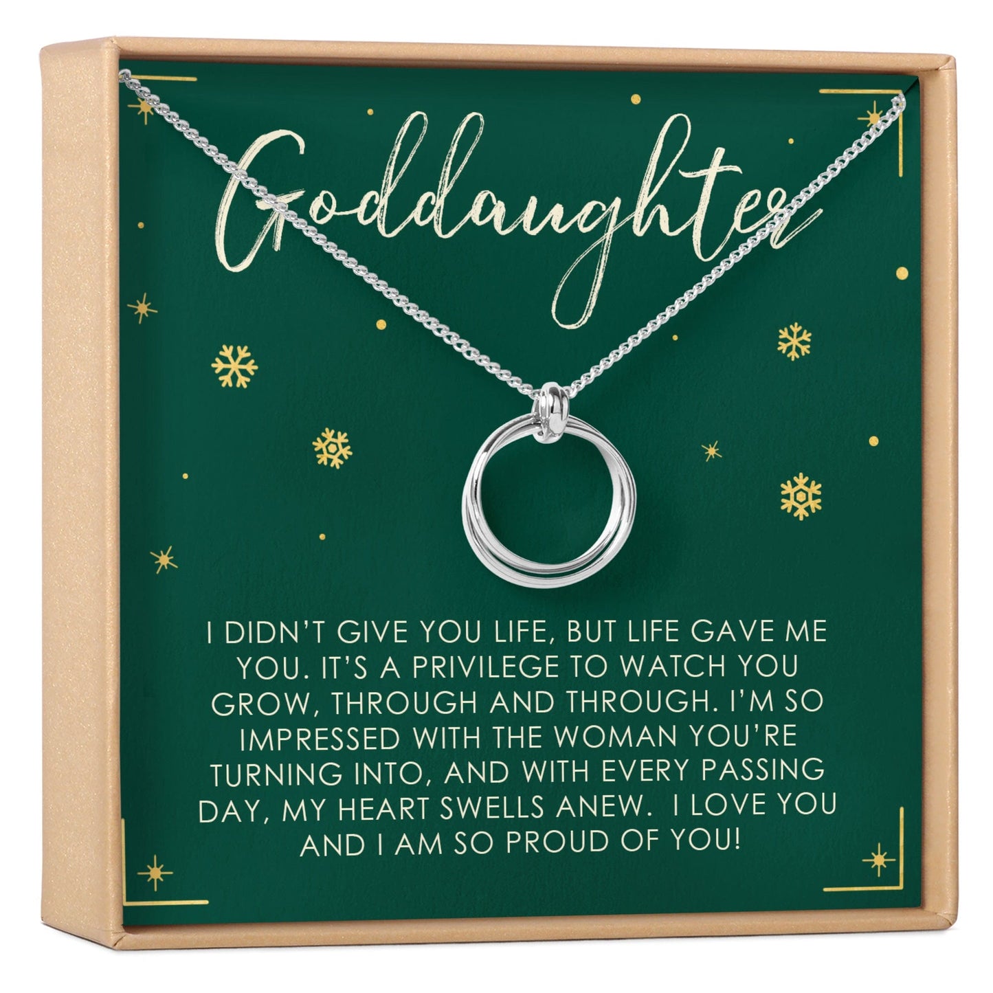 Christmas Gift for Goddaughter Necklace, Multiple Styles