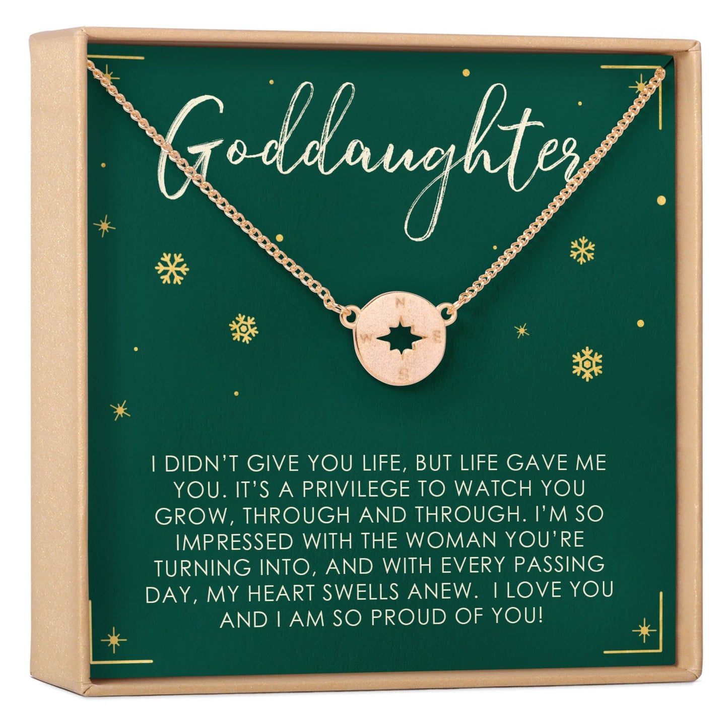 Christmas Gift for Goddaughter Necklace, Multiple Styles