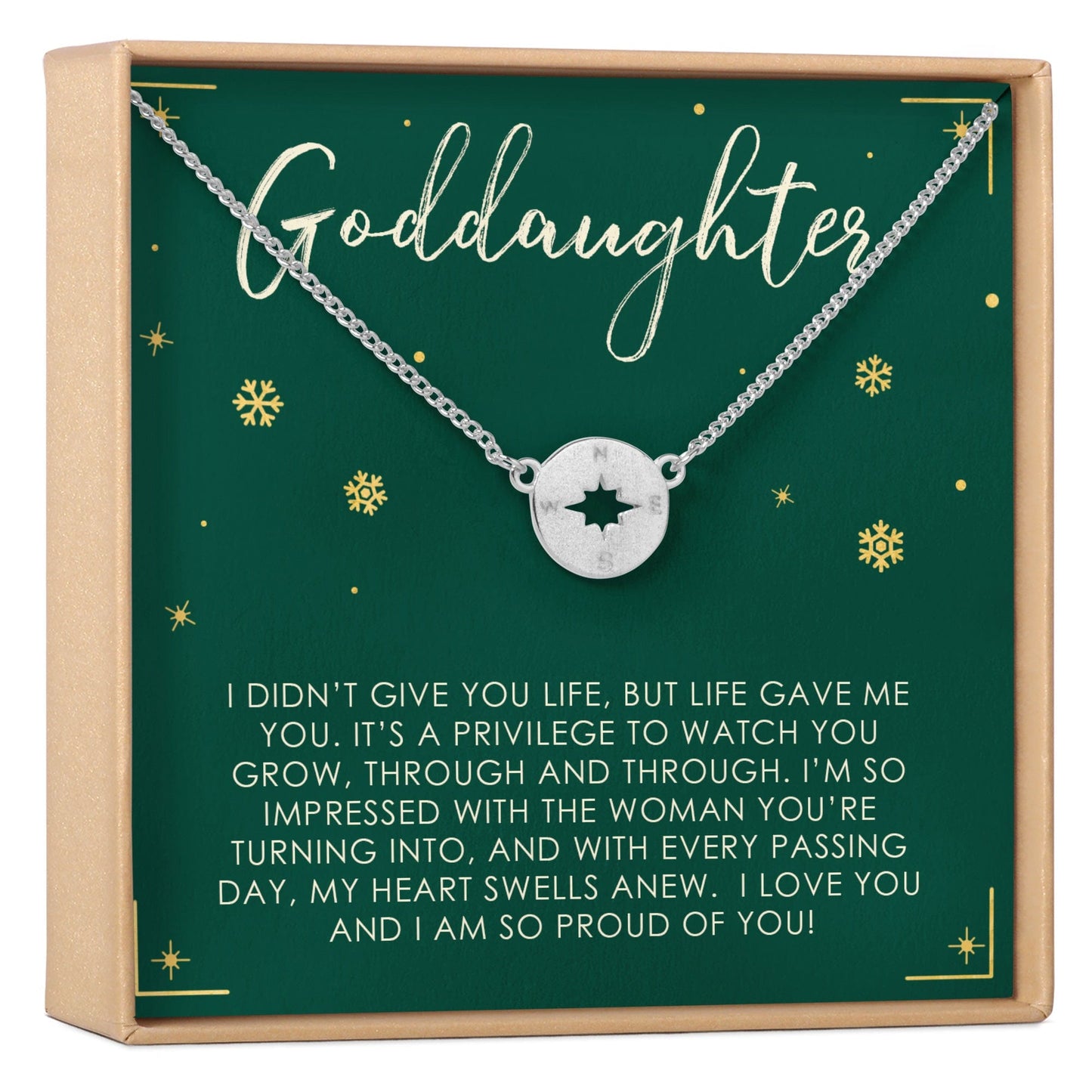 Christmas Gift for Goddaughter Necklace, Multiple Styles