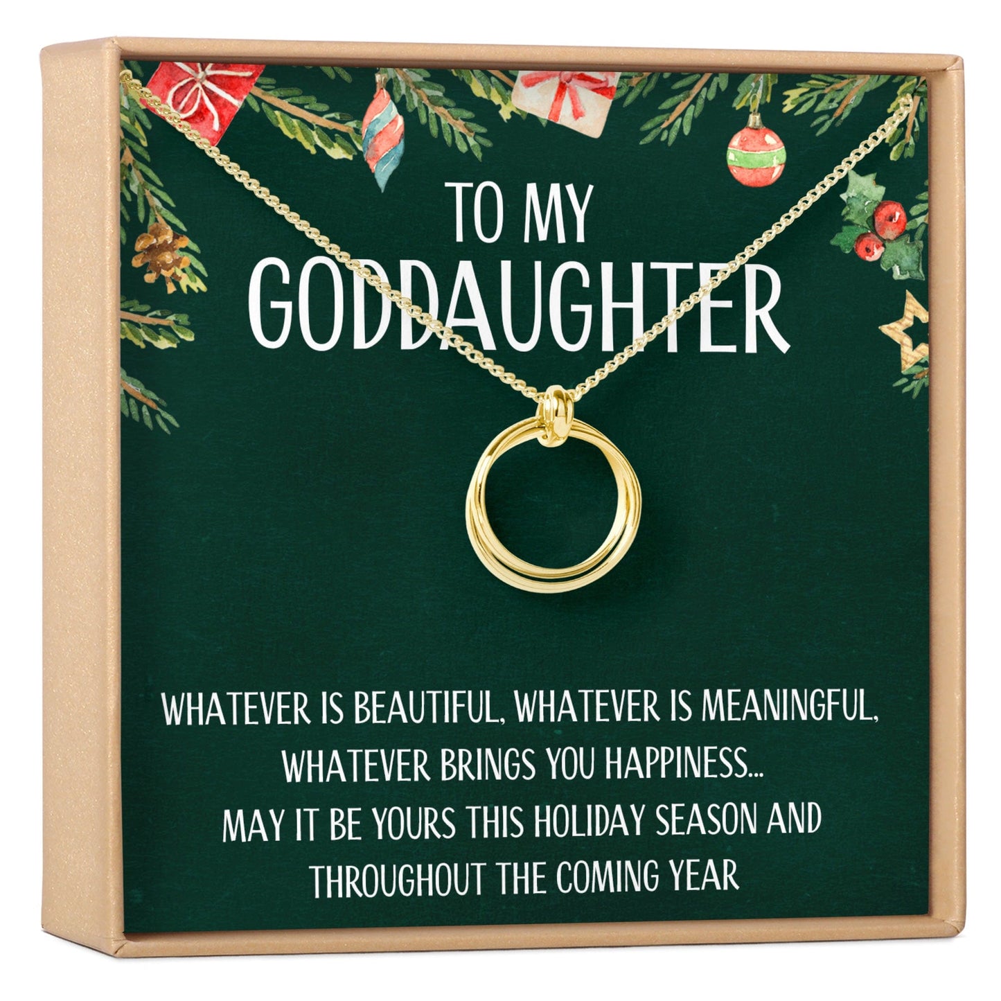 Christmas Gift for Goddaughter Necklace, Multiple Styles