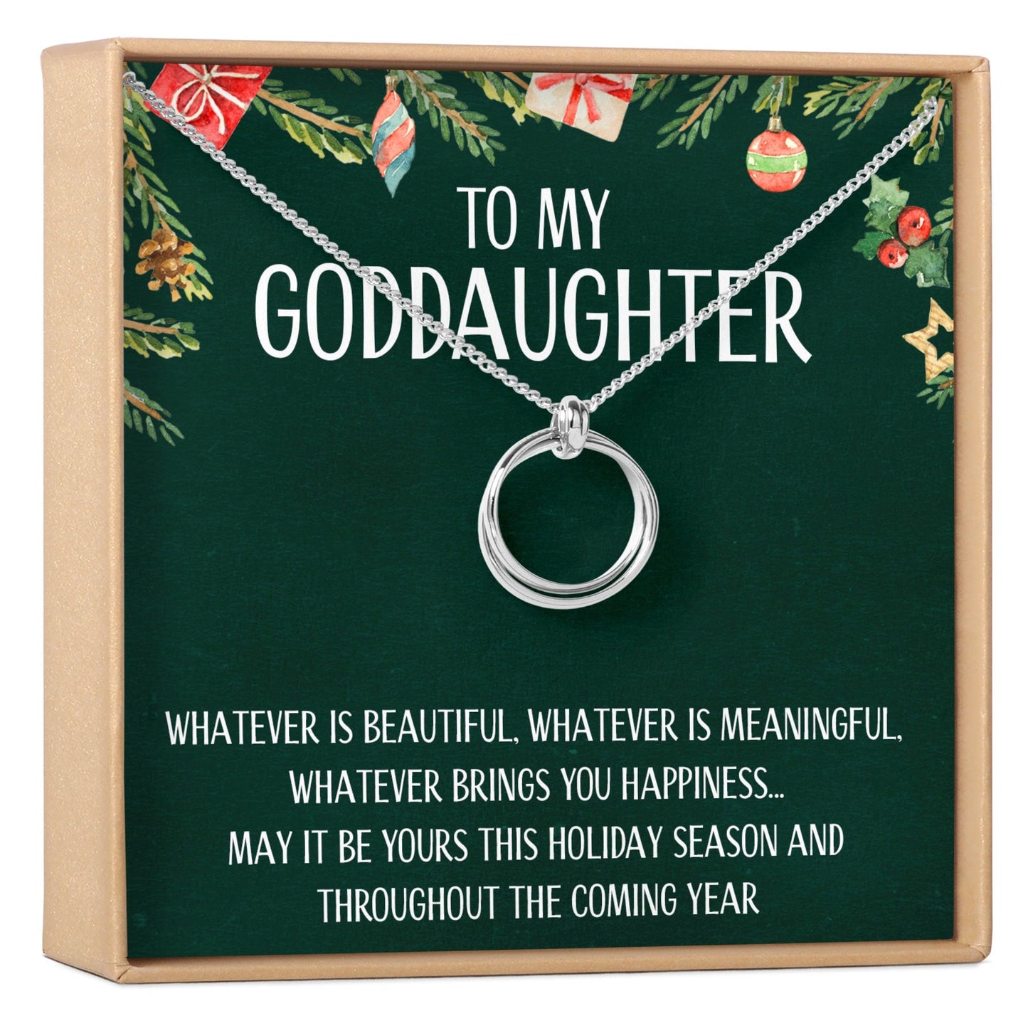 Christmas Gift for Goddaughter Necklace, Multiple Styles