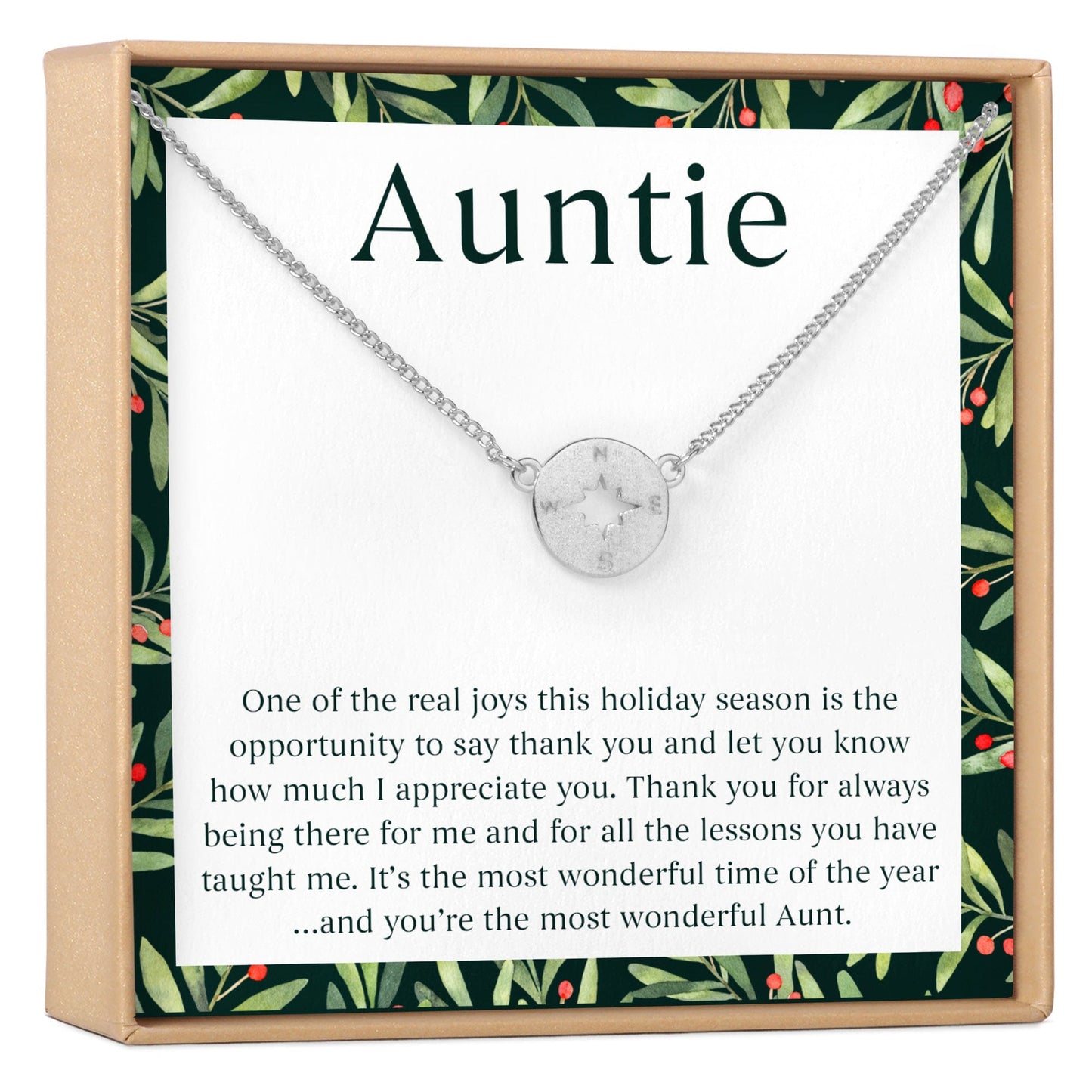 Christmas Gift for Aunt Necklace, Multiple Styles