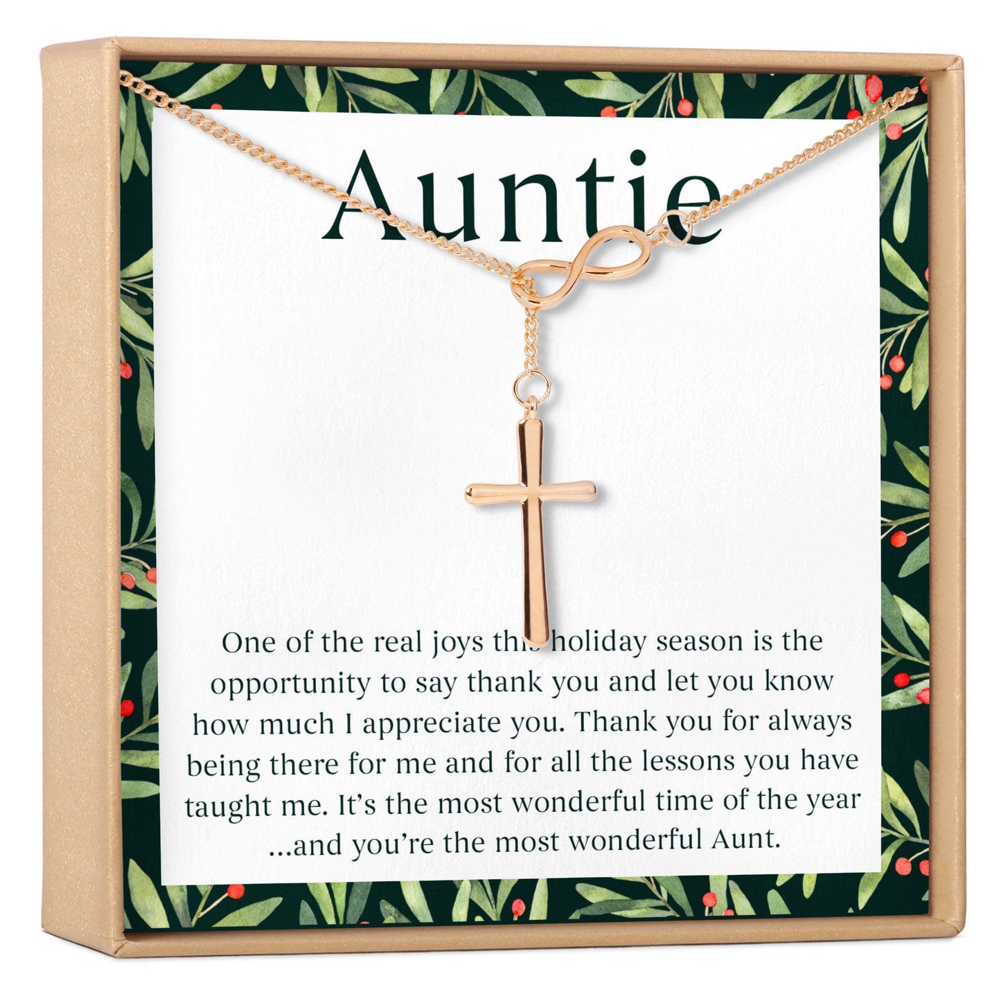Christmas Gift for Aunt Necklace, Multiple Styles