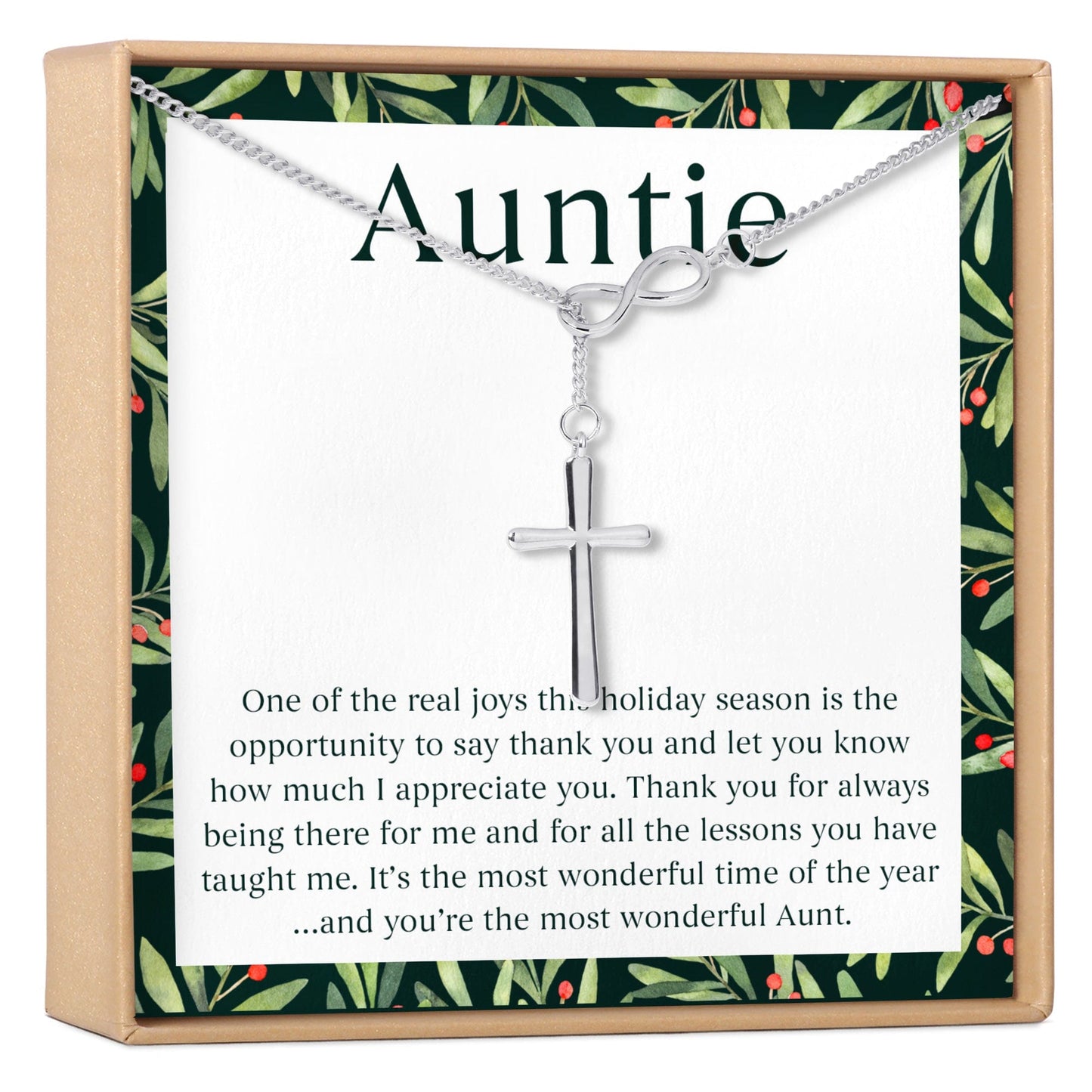 Christmas Gift for Aunt Necklace, Multiple Styles