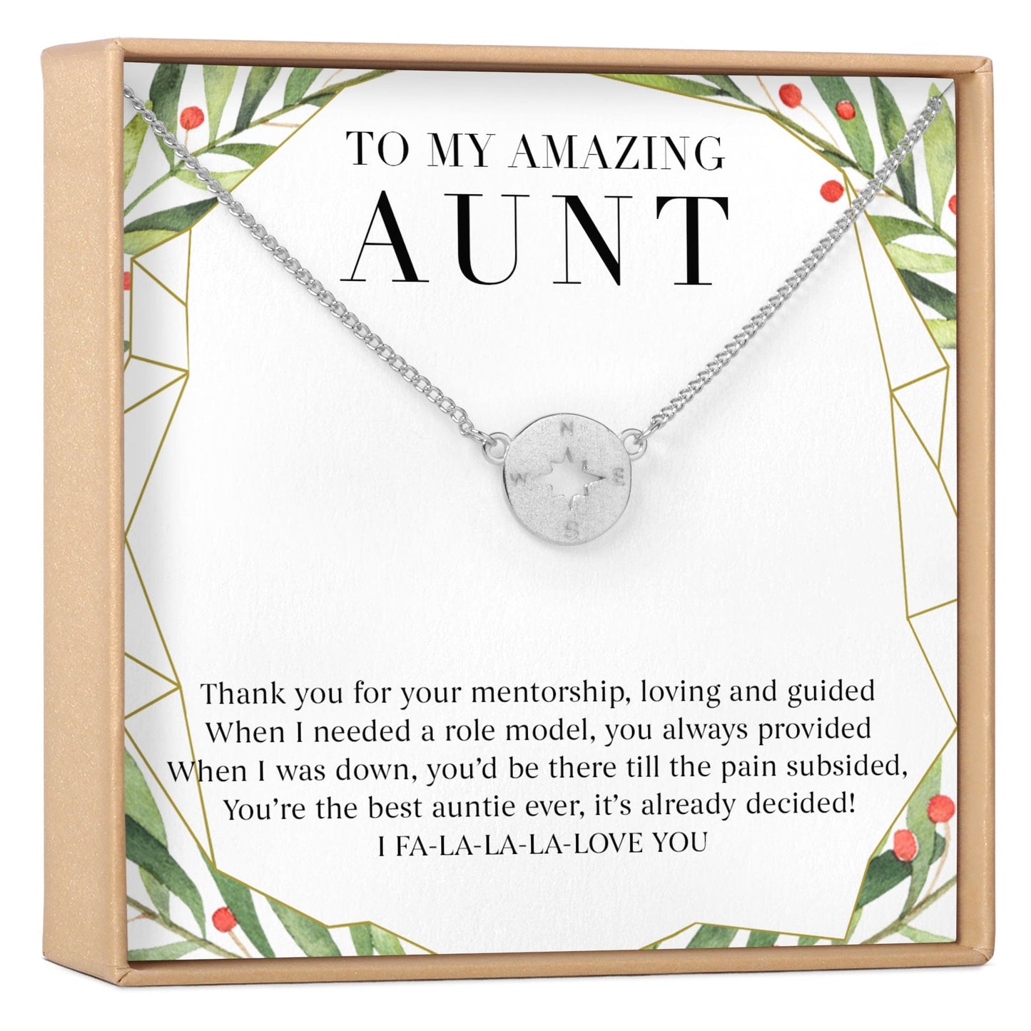 Christmas Gift for Aunt Necklace, Multiple Styles