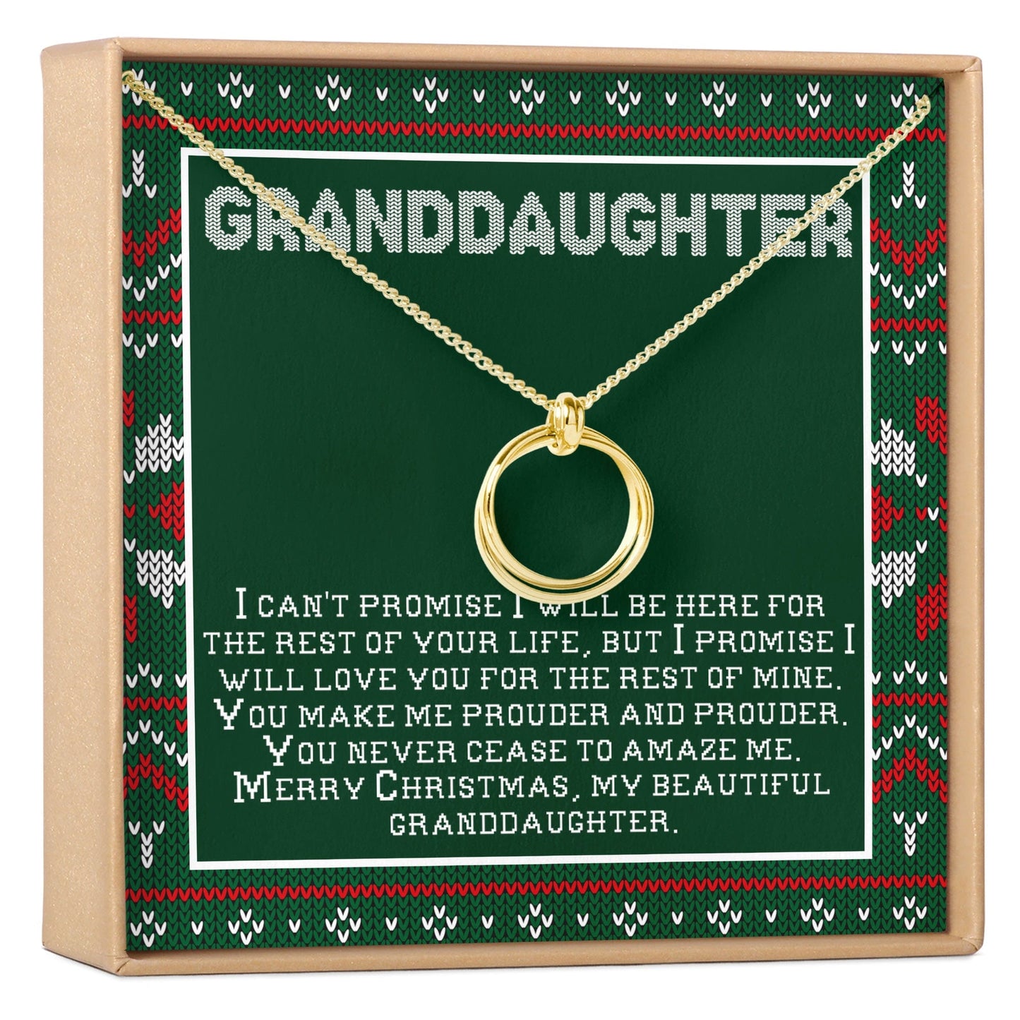 Christmas Gift for Granddaughter Necklace, Multiple Styles