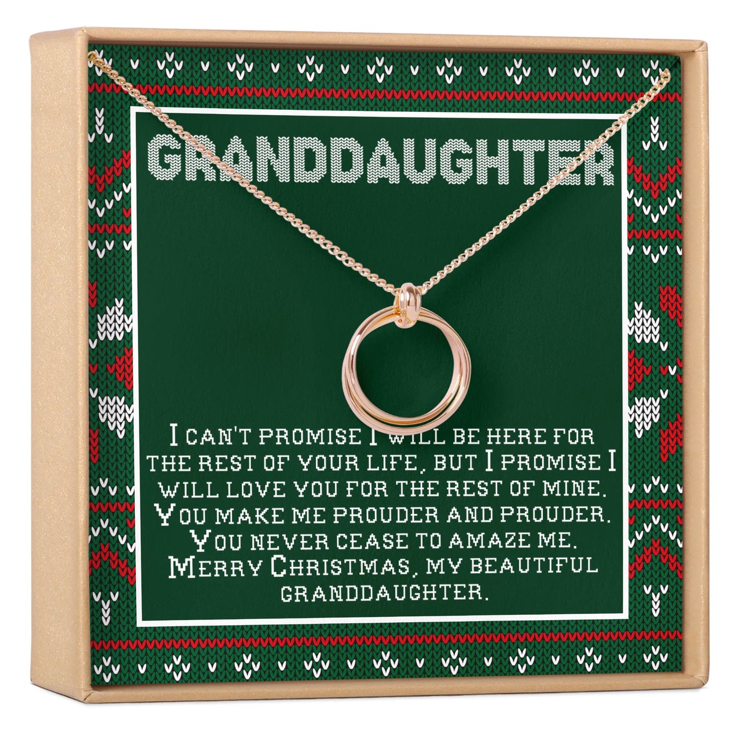 Christmas Gift for Granddaughter Necklace, Multiple Styles