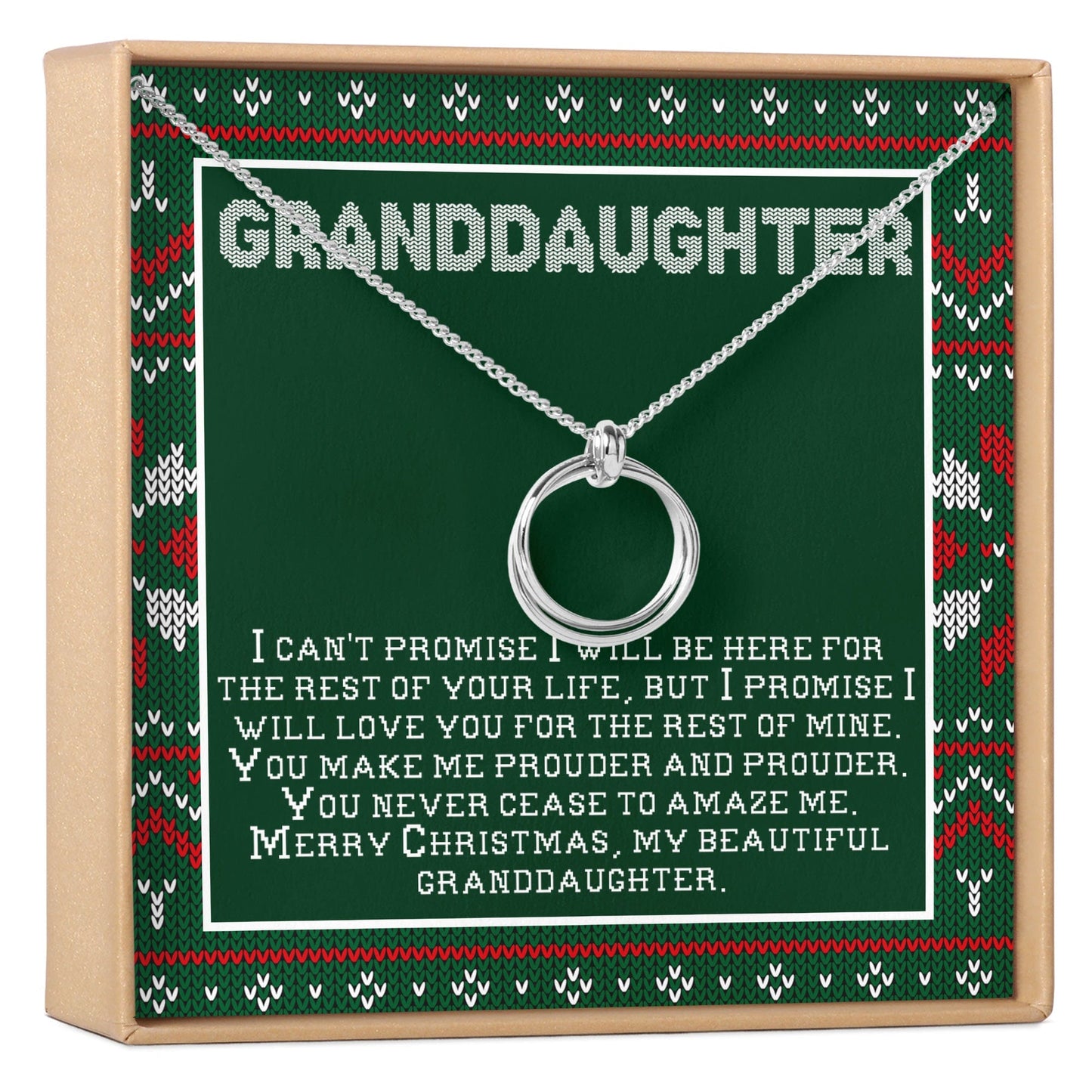 Christmas Gift for Granddaughter Necklace, Multiple Styles