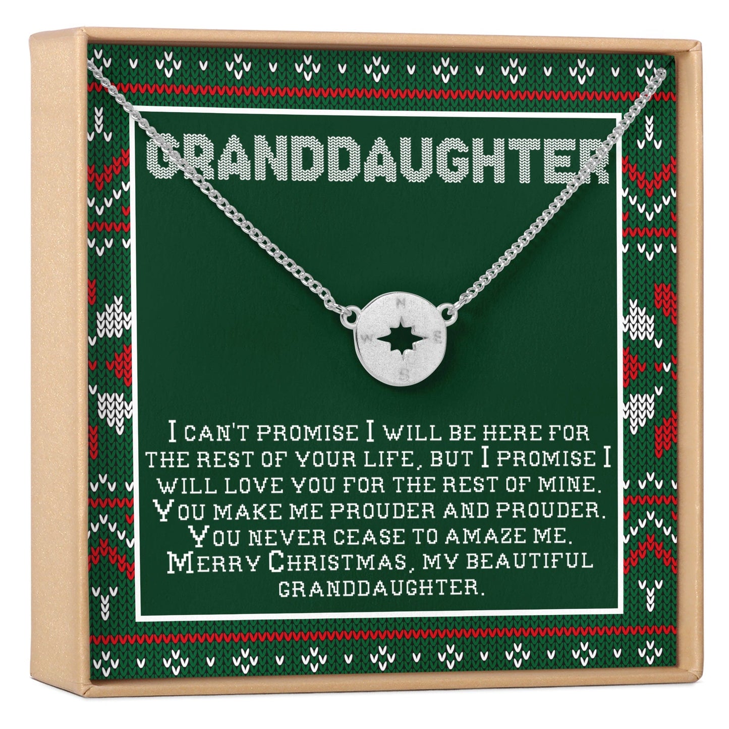 Christmas Gift for Granddaughter Necklace, Multiple Styles