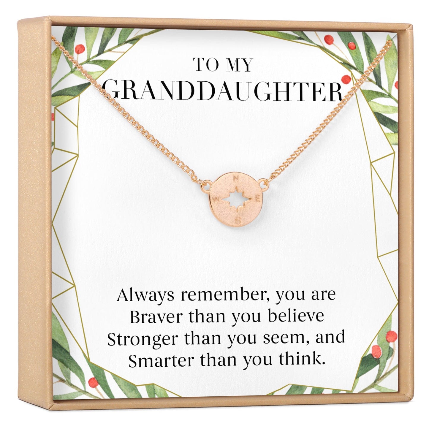 Christmas Gift for Granddaughter Necklace, Multiple Styles