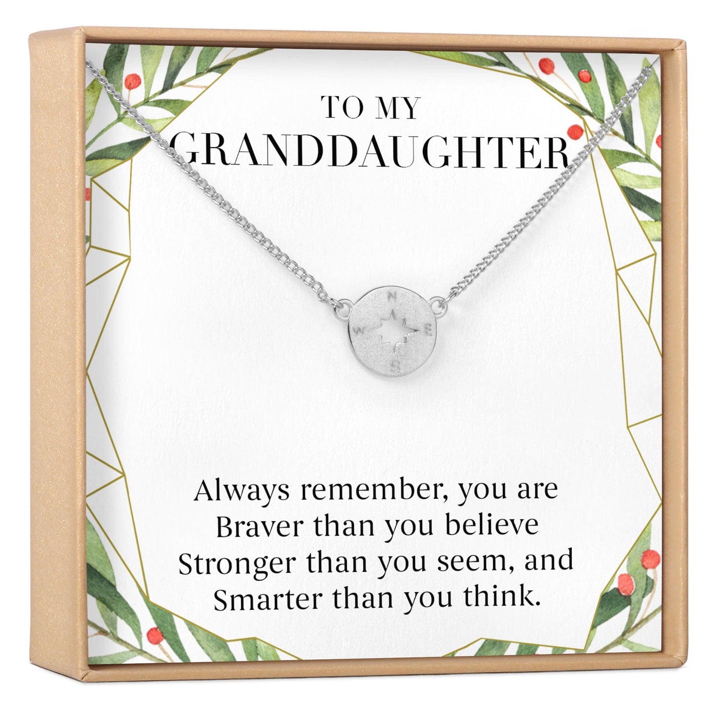 Christmas Gift for Granddaughter Necklace, Multiple Styles