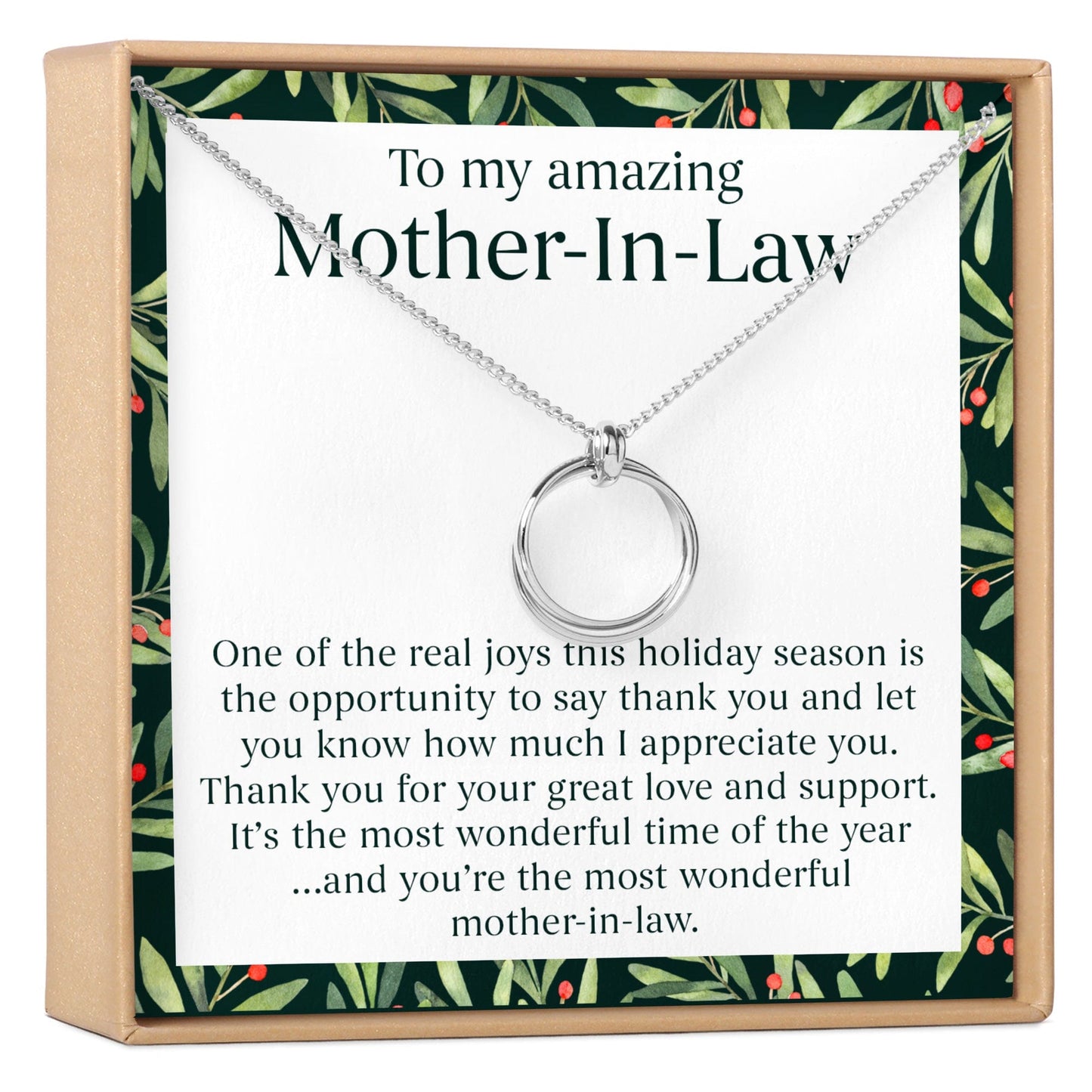 Christmas Gift for Mother in Law Necklace, Multiple Styles