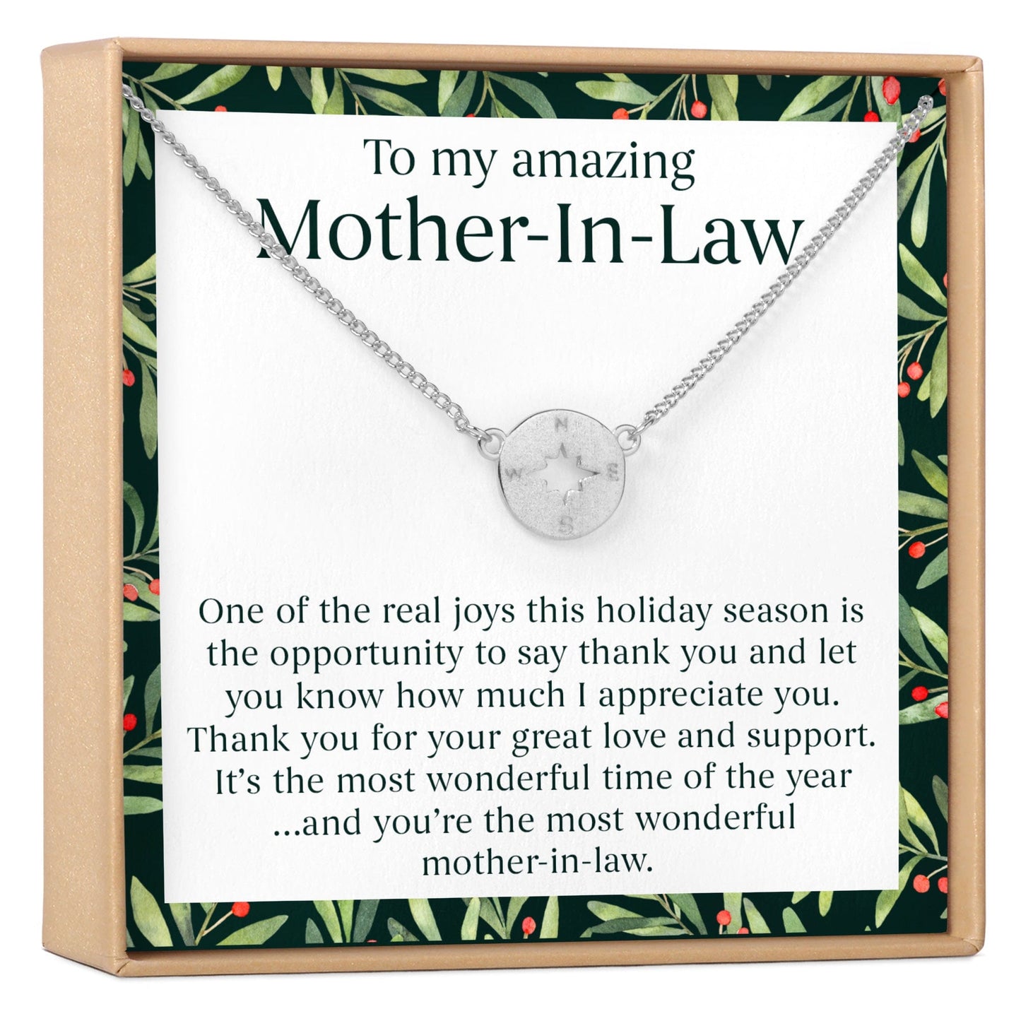 Christmas Gift for Mother in Law Necklace, Multiple Styles