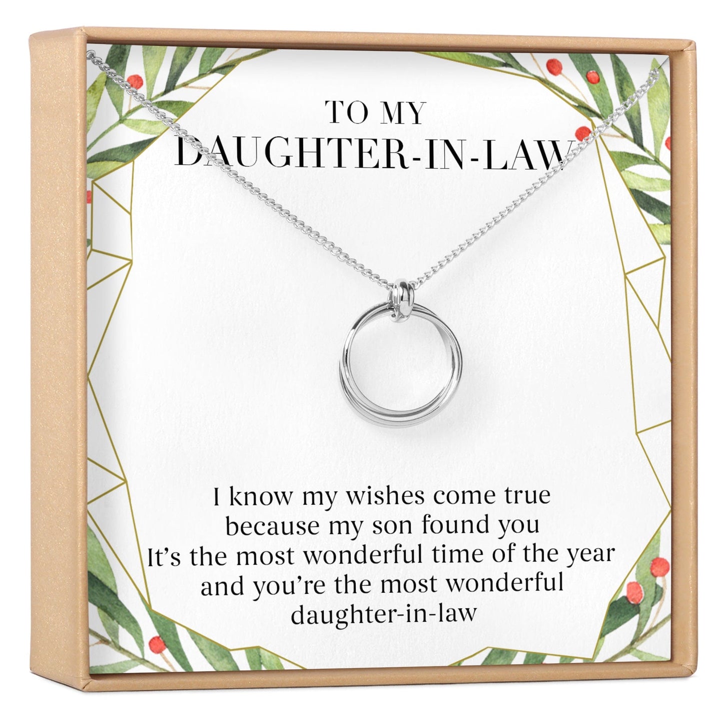 Christmas Gift for Daughter in Law Necklace, Multiple Styles
