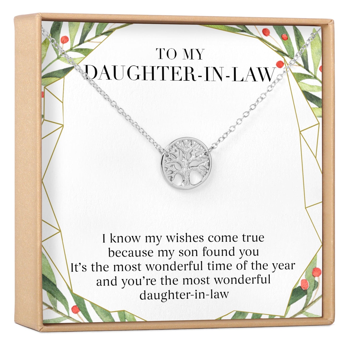 Christmas Gift for Daughter in Law Necklace, Multiple Styles