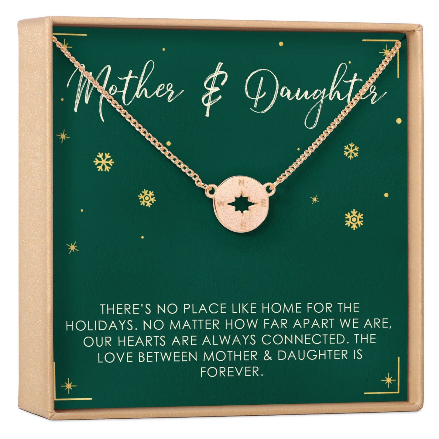 Mother & Daughter Christmas Necklace, Multiple Styles