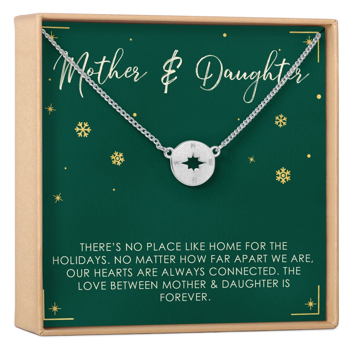 Mother & Daughter Christmas Necklace, Multiple Styles