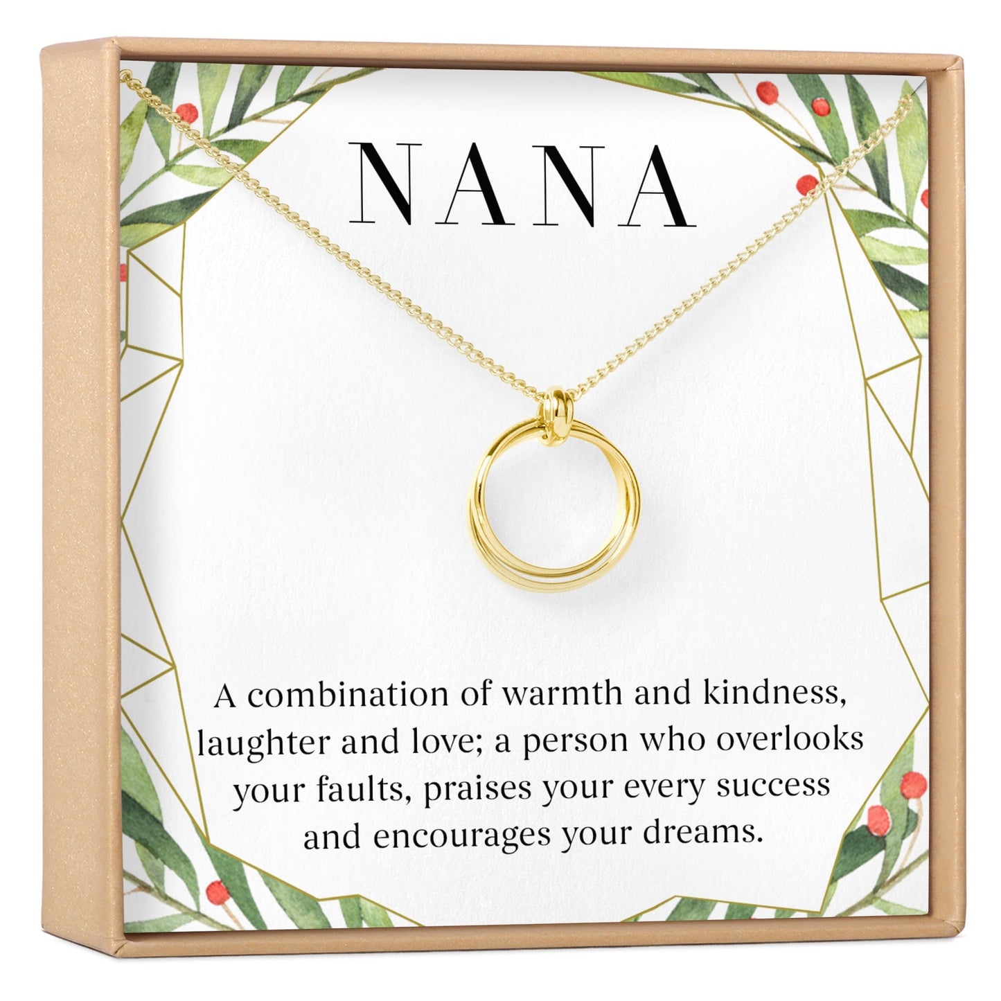 Christmas Gift For Nana Necklace, Multiple Styles