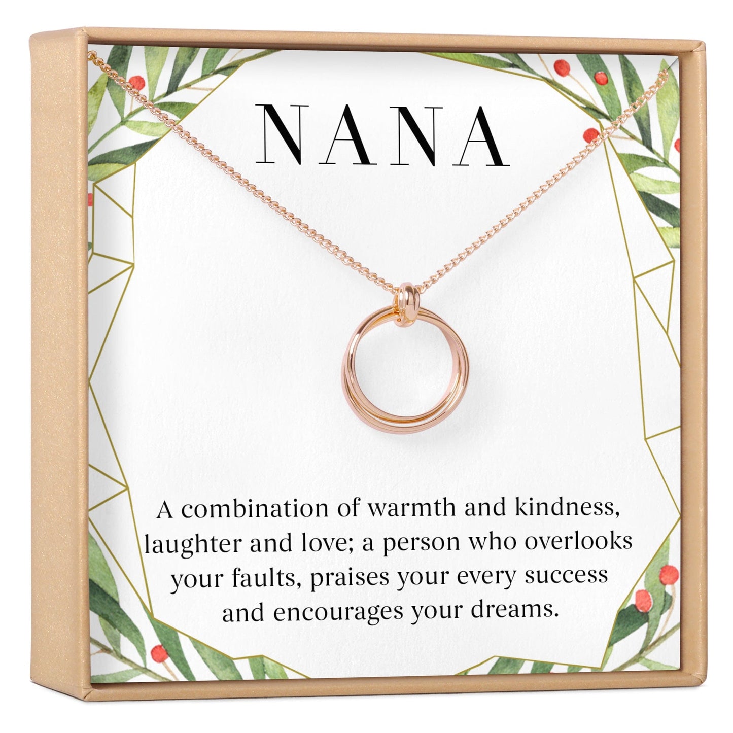 Christmas Gift For Nana Necklace, Multiple Styles