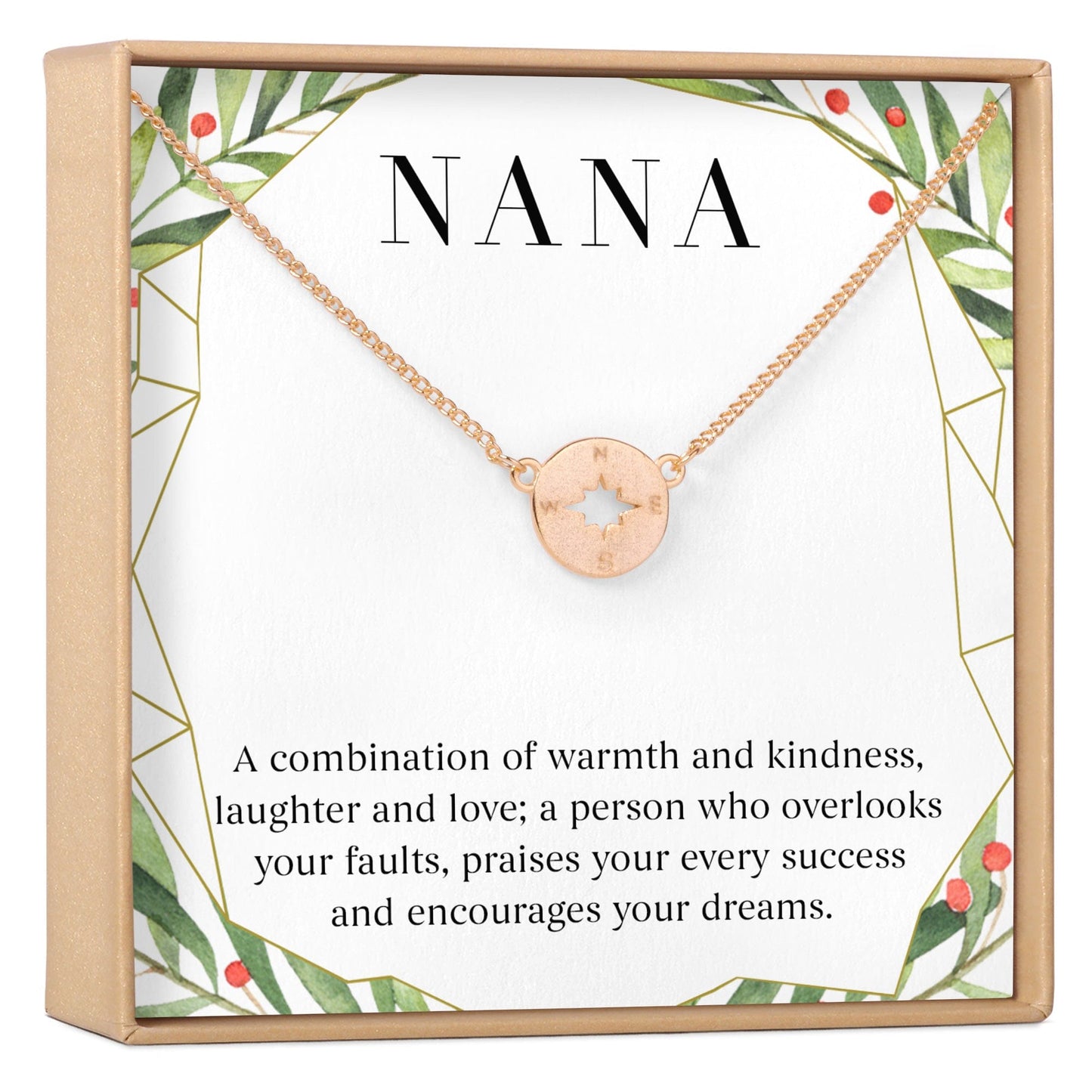 Christmas Gift For Nana Necklace, Multiple Styles