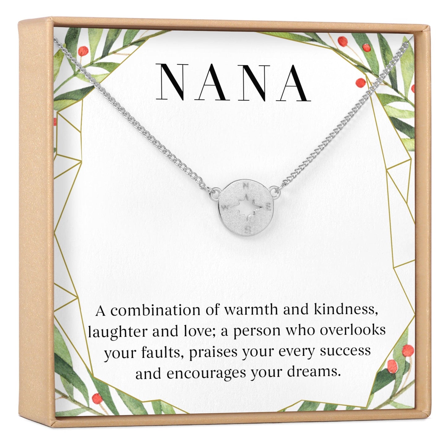 Christmas Gift For Nana Necklace, Multiple Styles