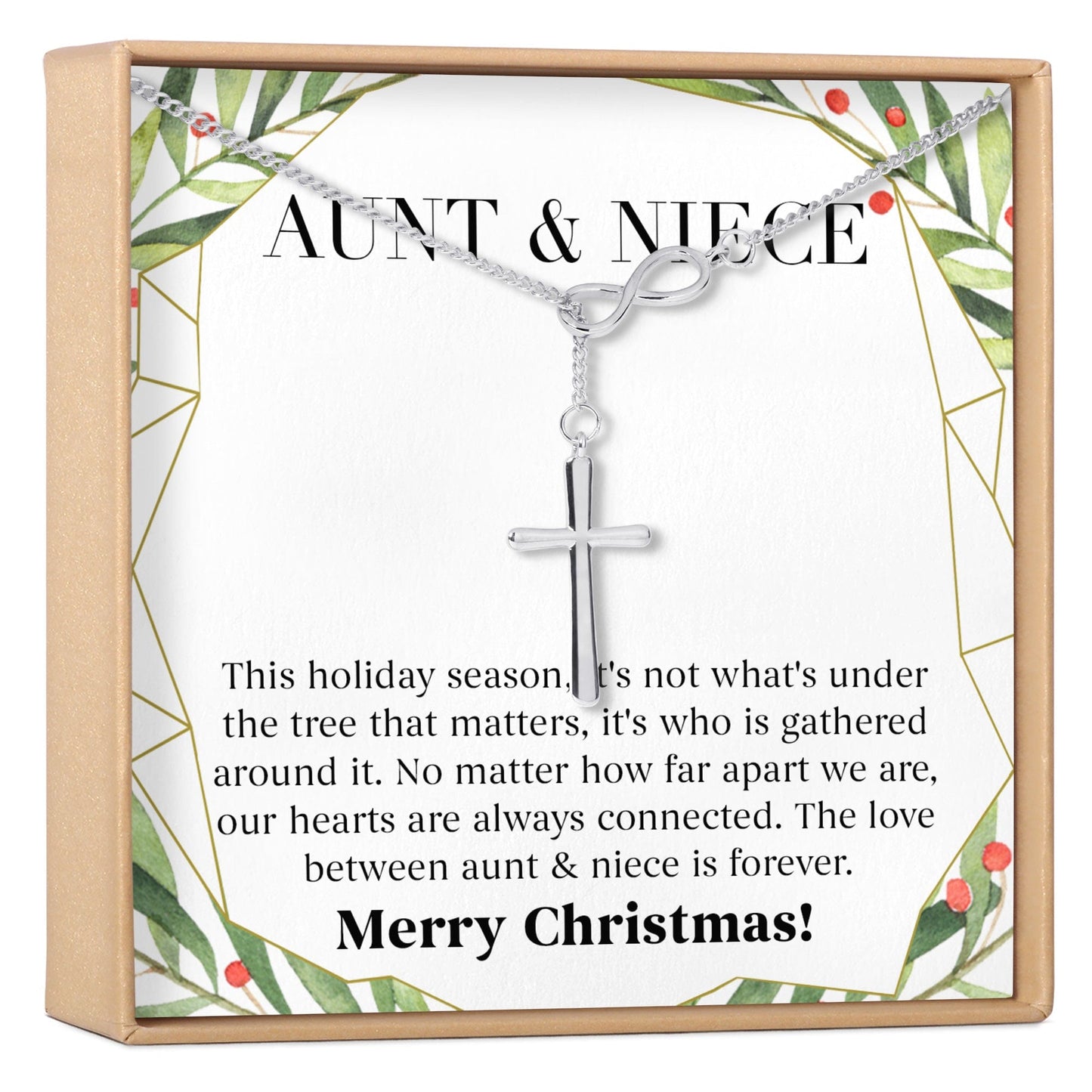 Aunt-Niece Christmas Necklace, Multiple Styles