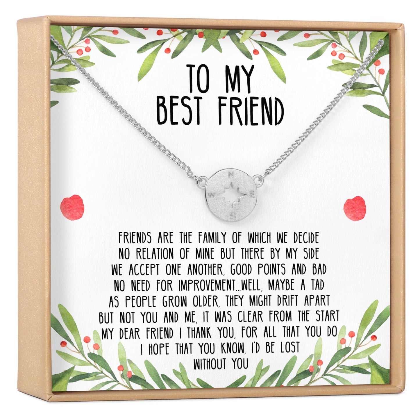 Christmas Gift for Best Friend Necklace, Multiple Styles