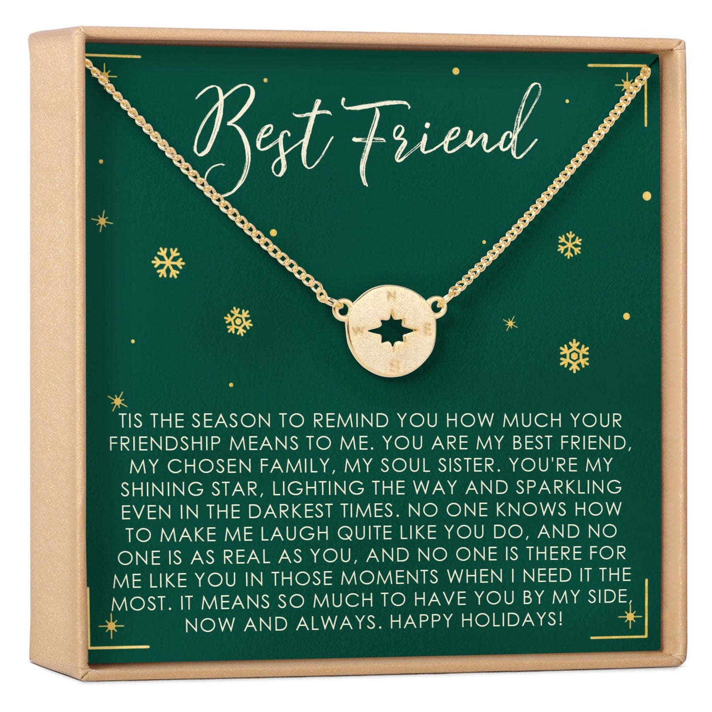 Christmas Gift for Best Friend Necklace, Multiple Styles