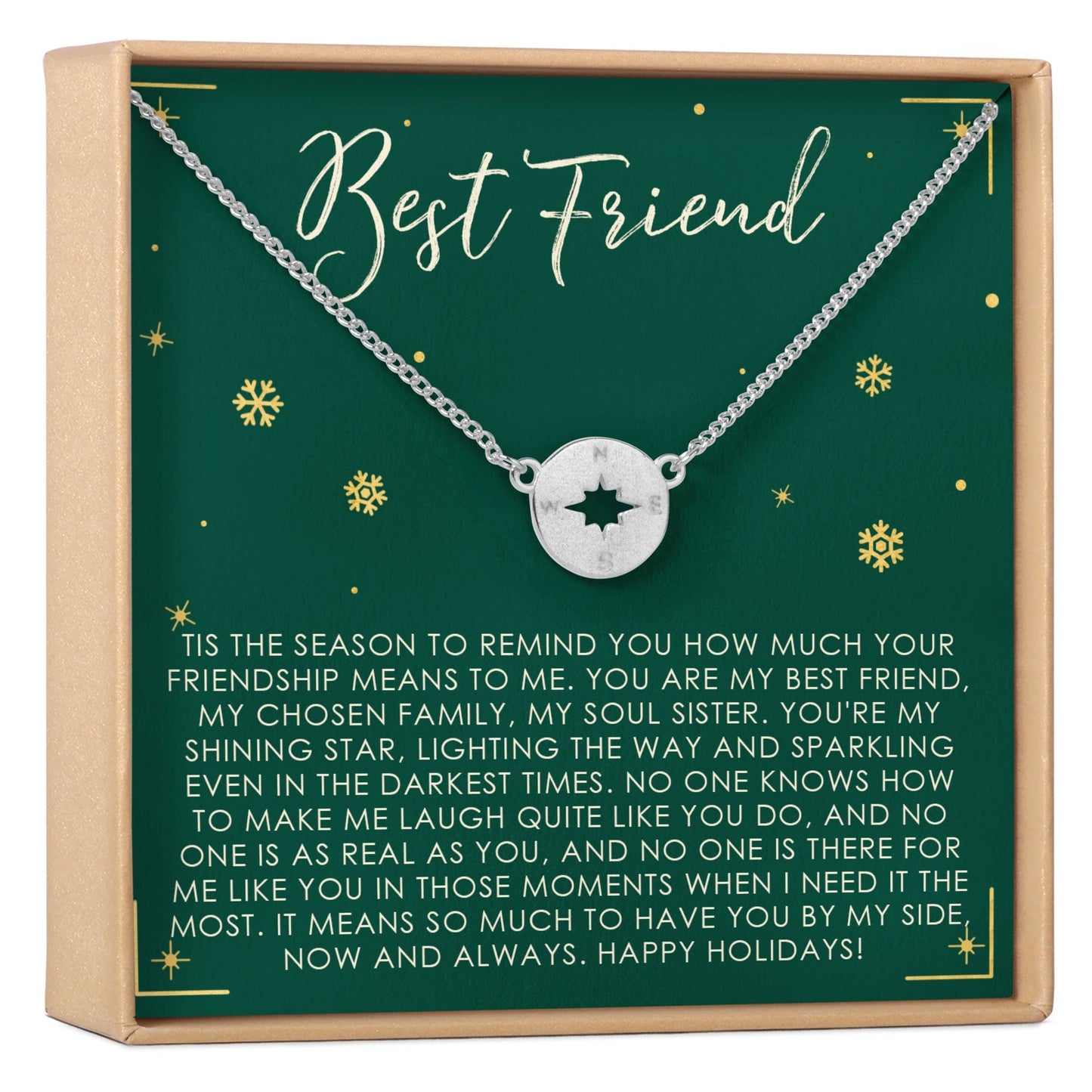 Christmas Gift for Best Friend Necklace, Multiple Styles