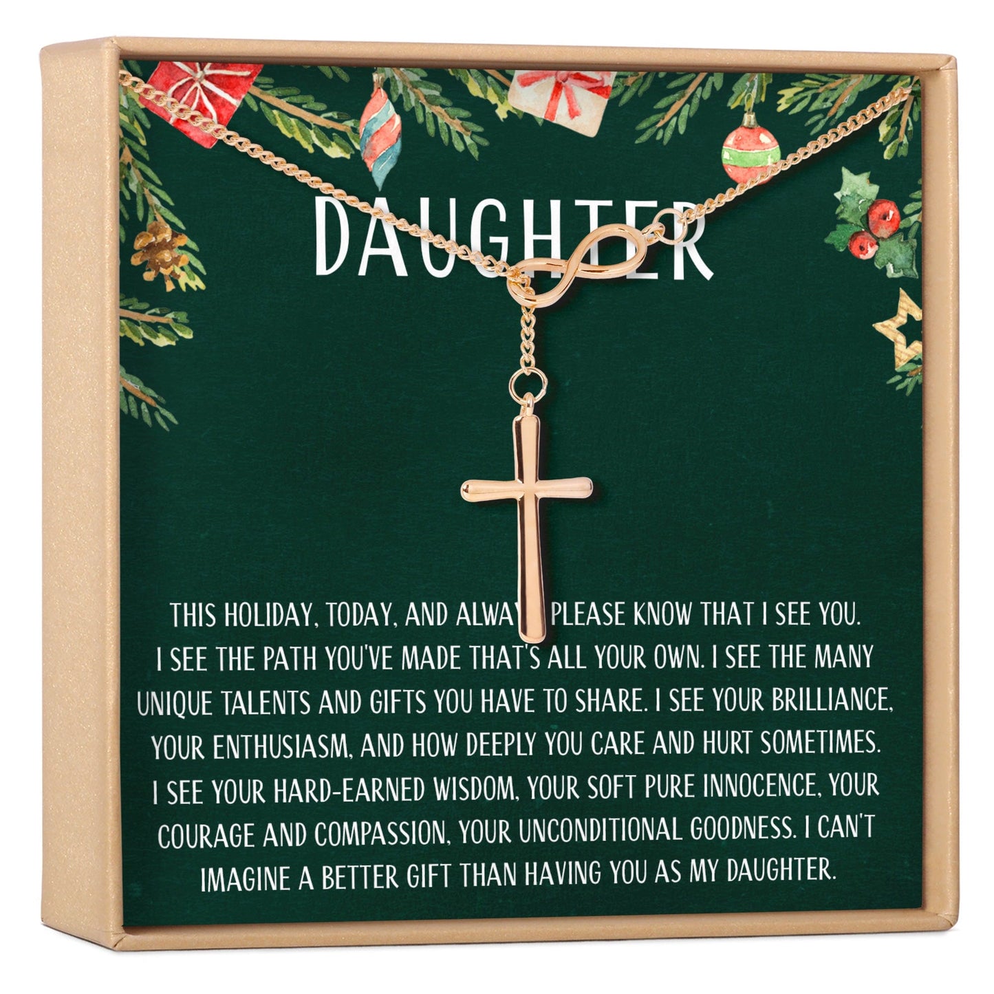 Christmas Gift for Daughter Necklace, Multiple Styles